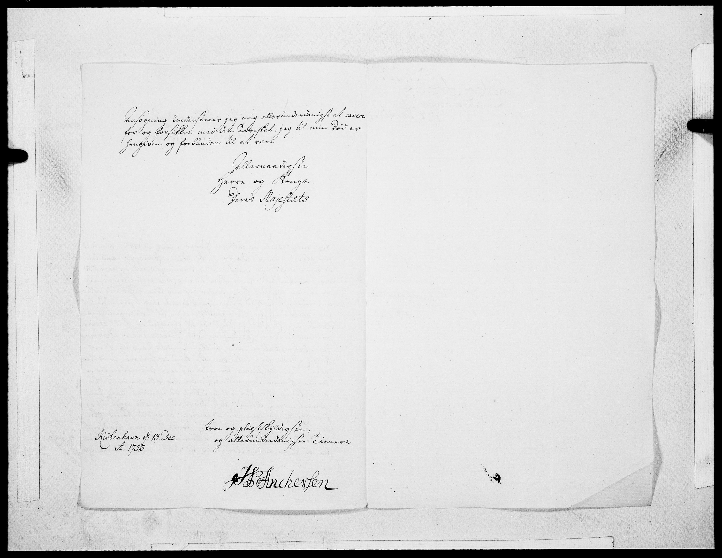 Danske Kanselli 1572-1799, AV/RA-EA-3023/F/Fc/Fcc/Fcca/L0166: Norske innlegg 1572-1799, 1754, s. 16
