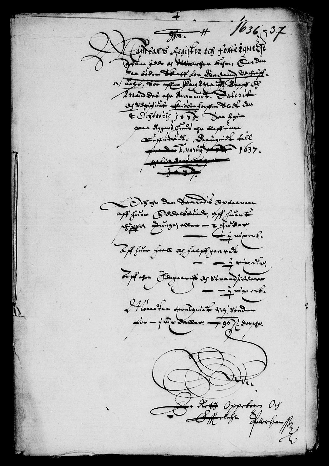 Rentekammeret inntil 1814, Reviderte regnskaper, Lensregnskaper, AV/RA-EA-5023/R/Rb/Rbb/L0002: Idd og Marker len, 1634-1639