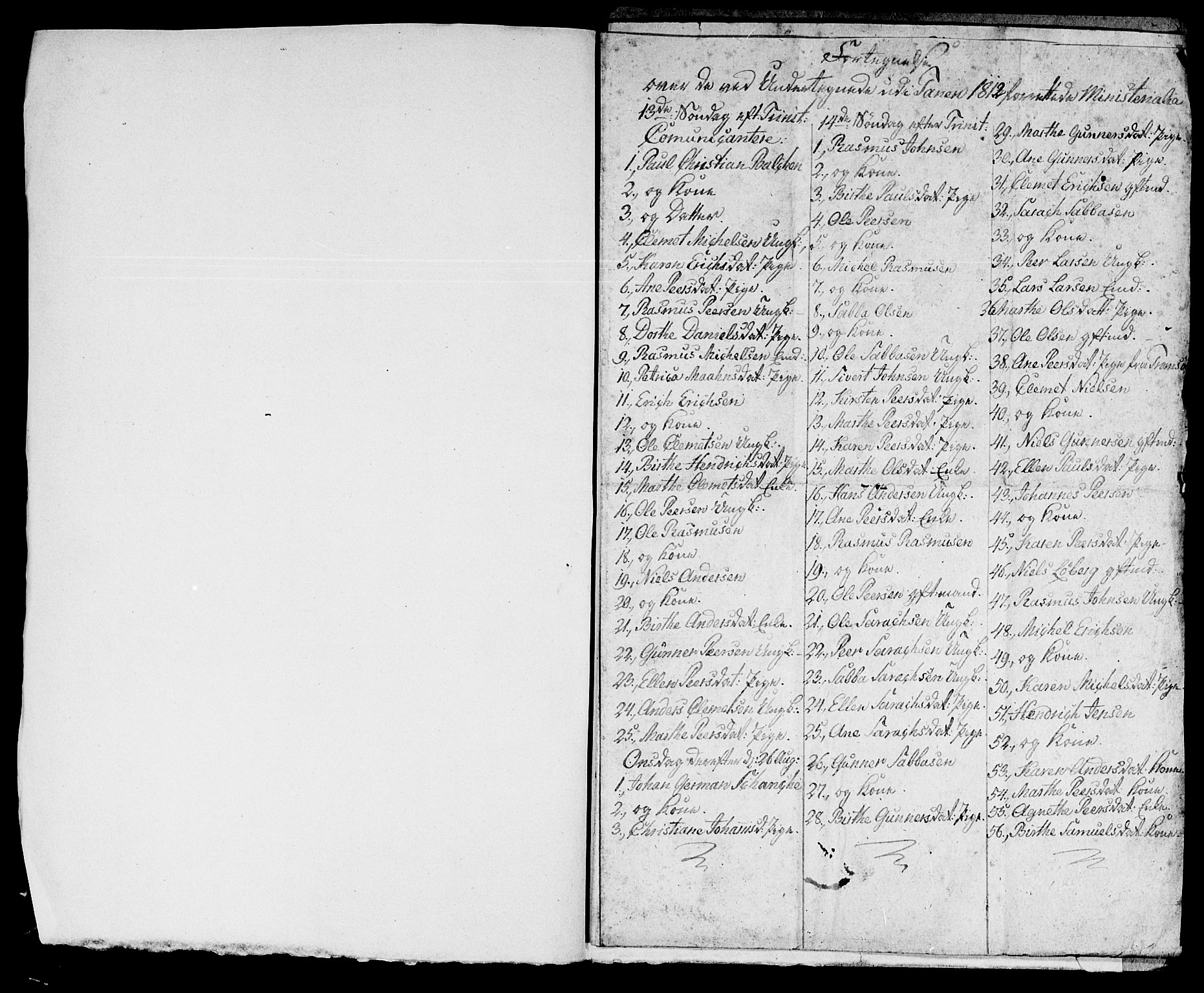 Nesseby sokneprestkontor, SATØ/S-1330/H/Hc: Annen kirkebok nr. 13, 1812-1813