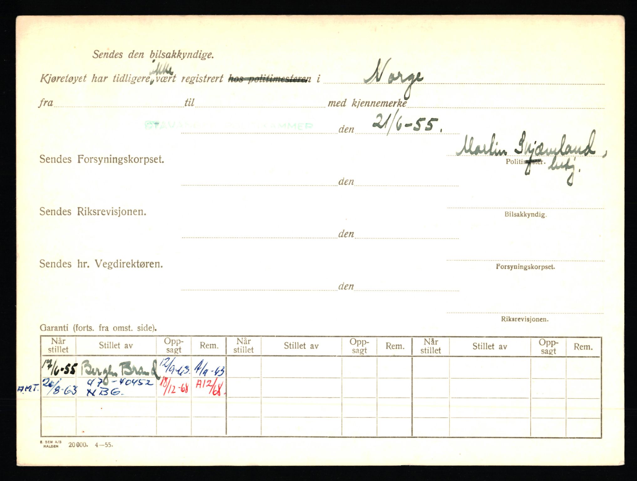 Stavanger trafikkstasjon, AV/SAST-A-101942/0/F/L0002: L-350 - L-699, 1930-1971, s. 1556