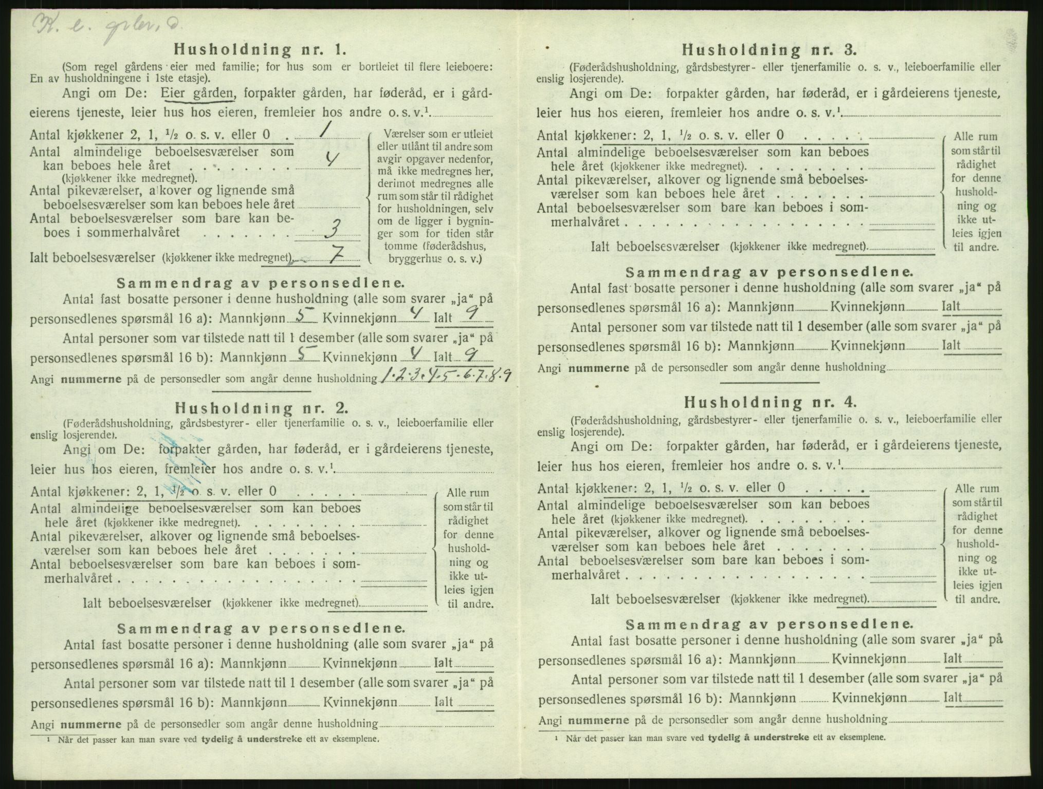 SAT, Folketelling 1920 for 1551 Eide herred, 1920, s. 297