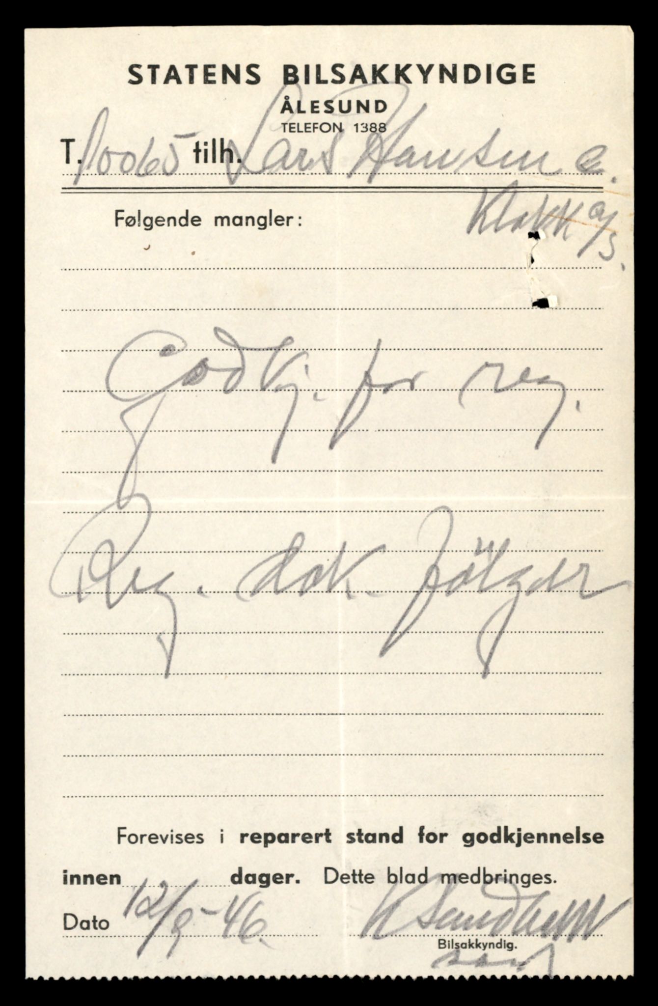 Møre og Romsdal vegkontor - Ålesund trafikkstasjon, AV/SAT-A-4099/F/Fe/L0032: Registreringskort for kjøretøy T 11997 - T 12149, 1927-1998, s. 773