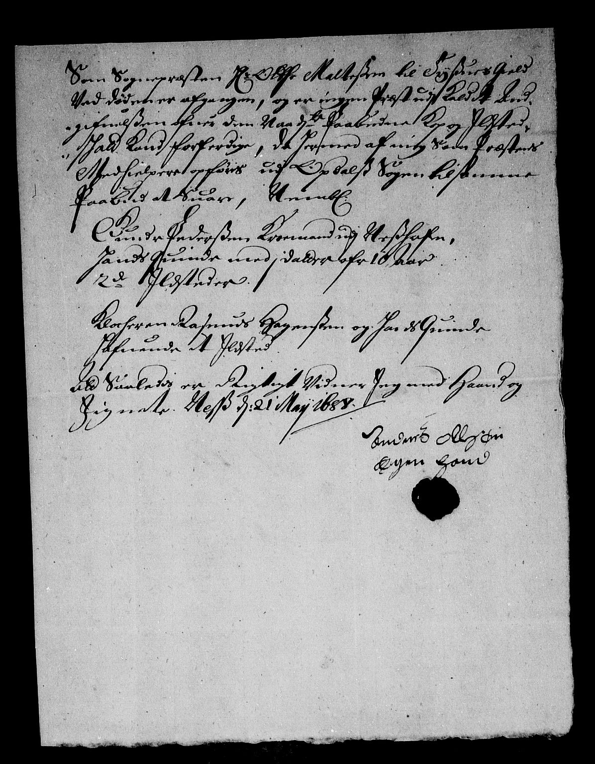 Rentekammeret inntil 1814, Reviderte regnskaper, Stiftamtstueregnskaper, Bergen stiftamt, AV/RA-EA-6043/R/Rc/L0086: Bergen stiftamt, 1688