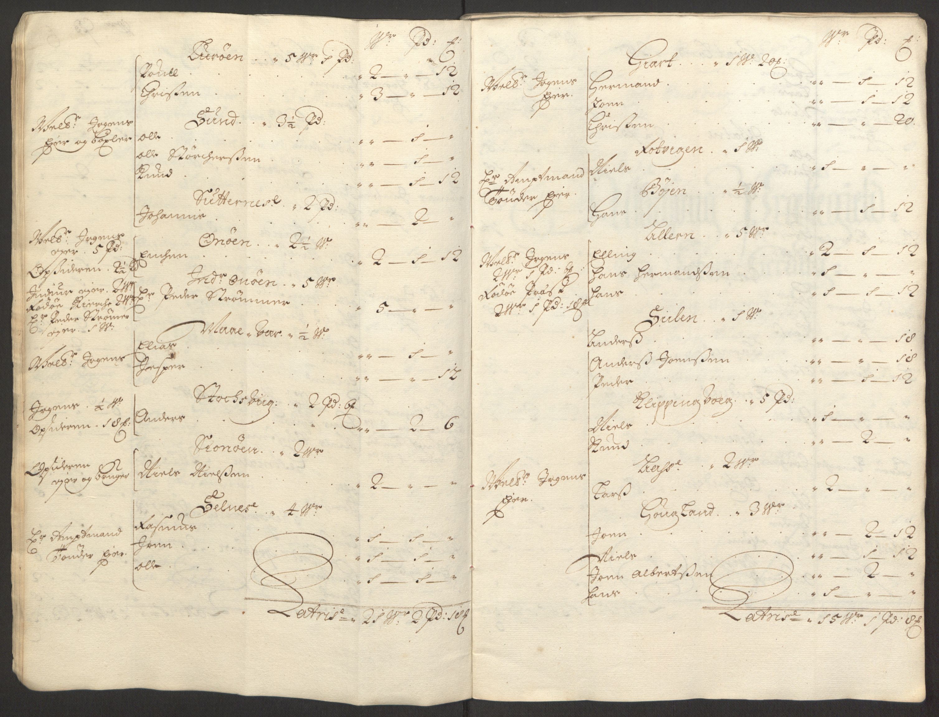 Rentekammeret inntil 1814, Reviderte regnskaper, Fogderegnskap, RA/EA-4092/R65/L4505: Fogderegnskap Helgeland, 1693-1696, s. 423