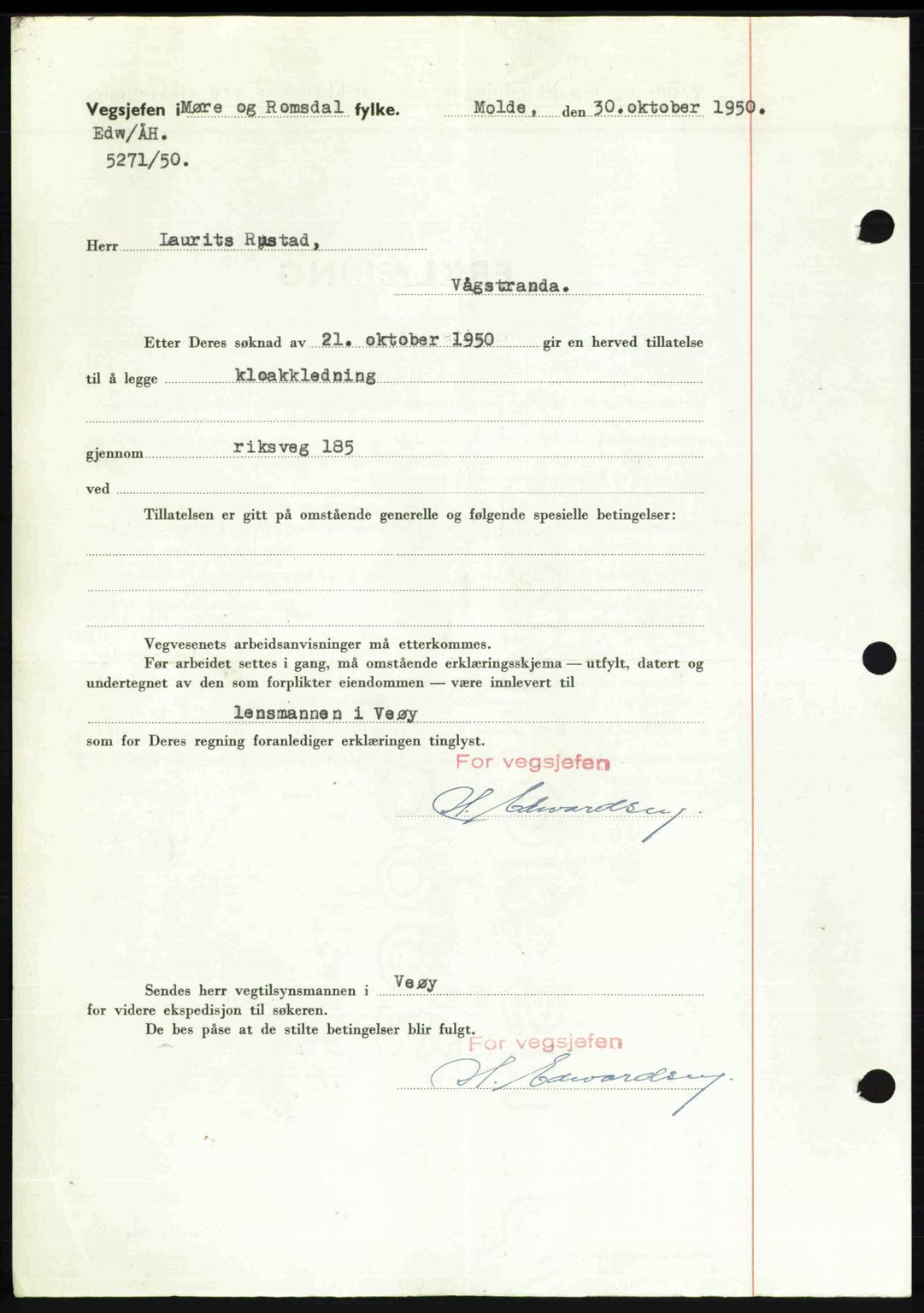 Romsdal sorenskriveri, SAT/A-4149/1/2/2C: Pantebok nr. A34, 1950-1950, Dagboknr: 3462/1950