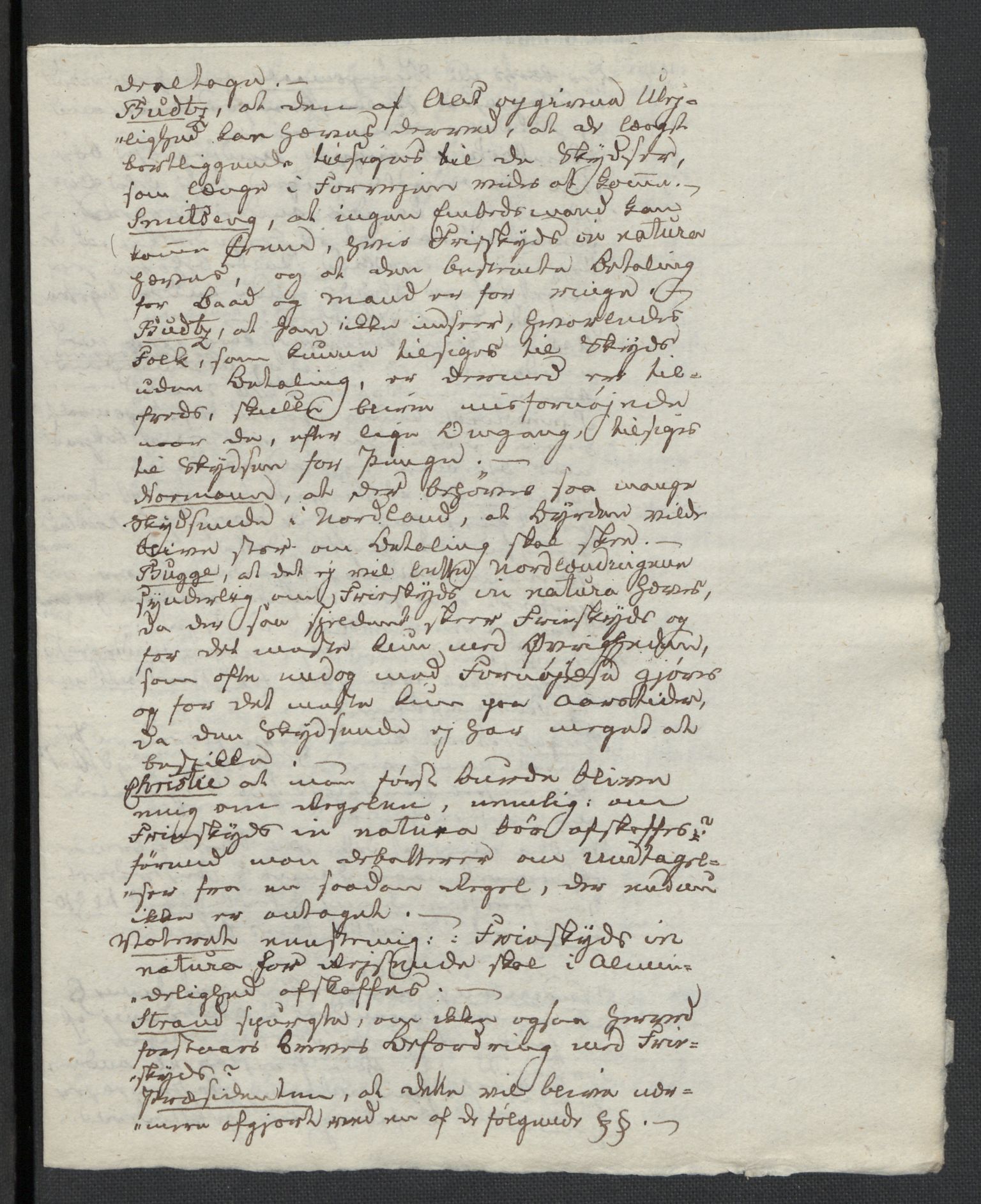 Christie, Wilhelm Frimann Koren, AV/RA-PA-0014/F/L0005: Christies dokumenter fra Stortinget, 1815-1816, s. 749