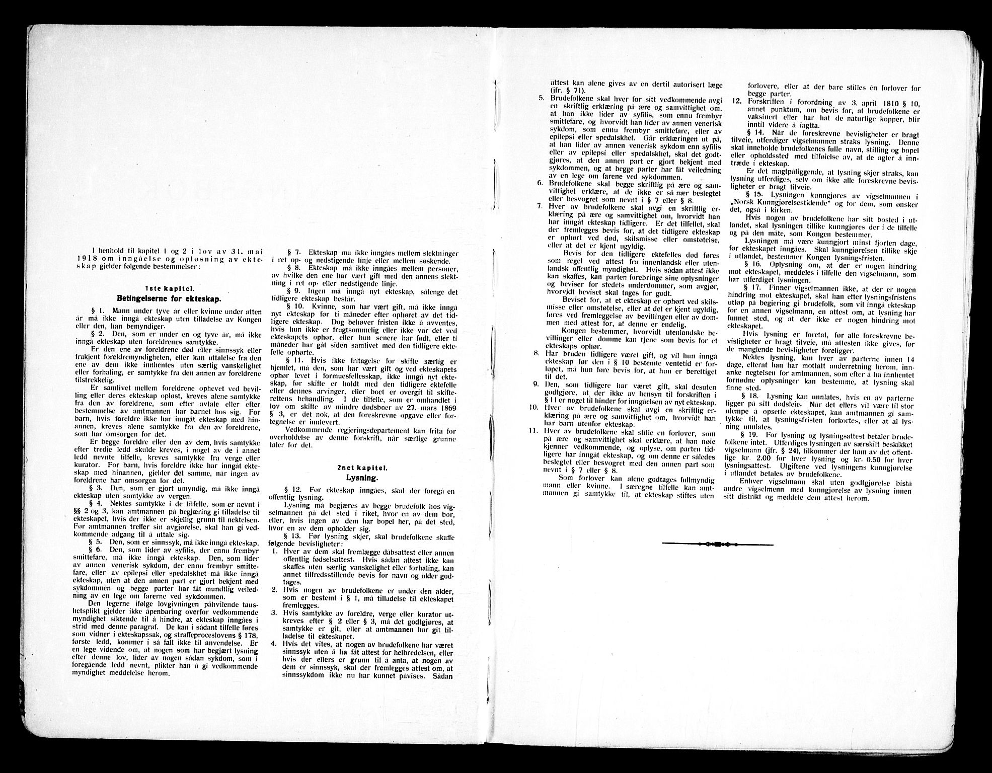 Halden prestekontor Kirkebøker, SAO/A-10909/H/Ha/L0002: Lysningsprotokoll nr. I 2, 1935-1949