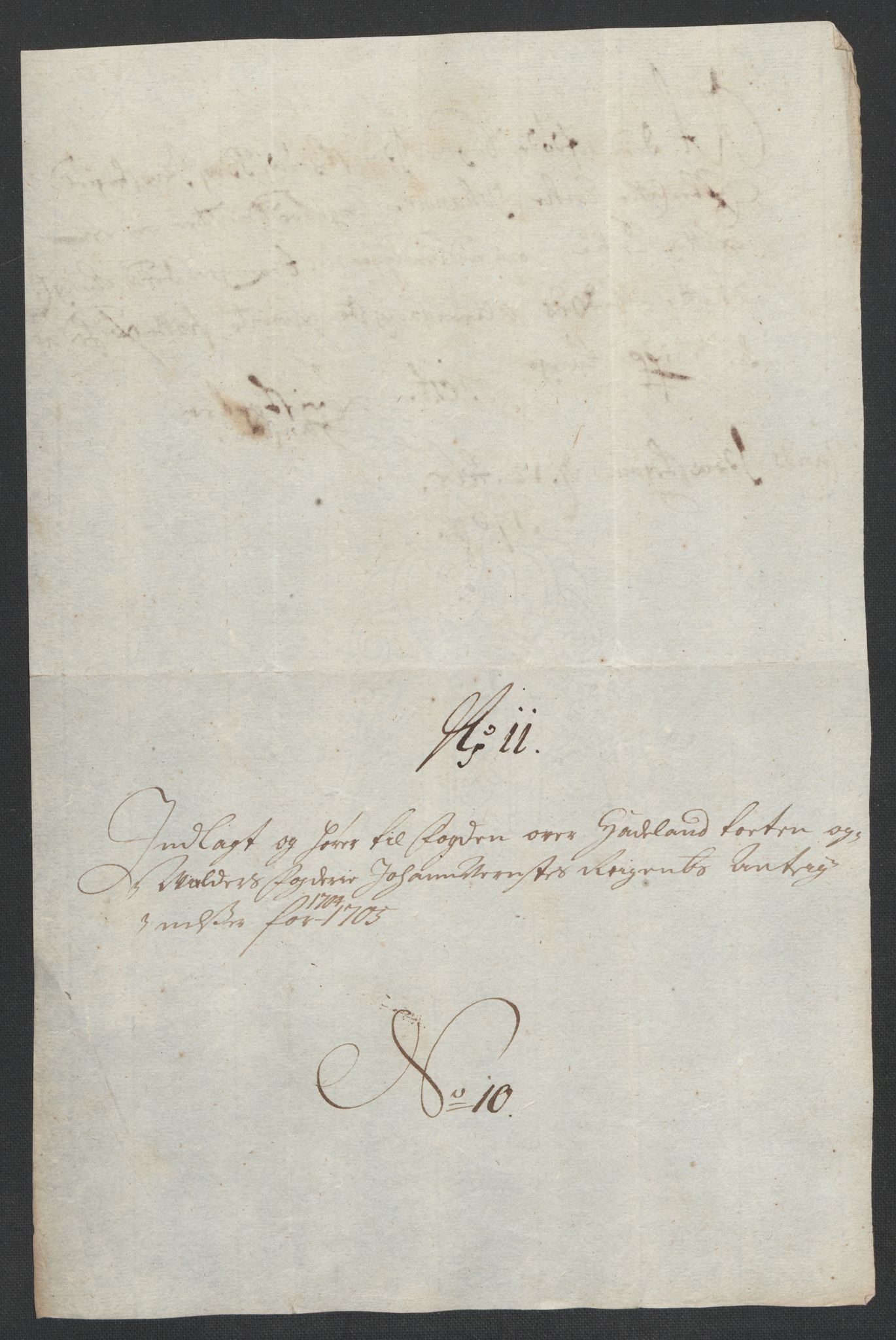 Rentekammeret inntil 1814, Reviderte regnskaper, Fogderegnskap, AV/RA-EA-4092/R18/L1304: Fogderegnskap Hadeland, Toten og Valdres, 1706, s. 489
