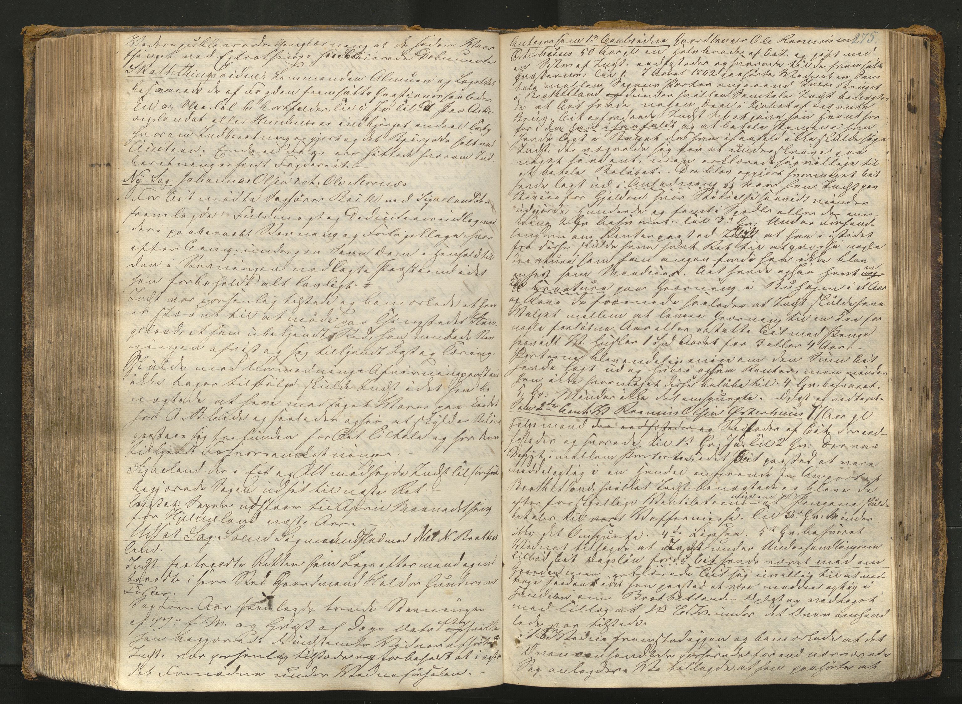 Ryfylke tingrett, AV/SAST-A-100055/001/I/IB/IB0/L0010: Tingbok, Ryfylke, 1858-1867, s. 274b-275a