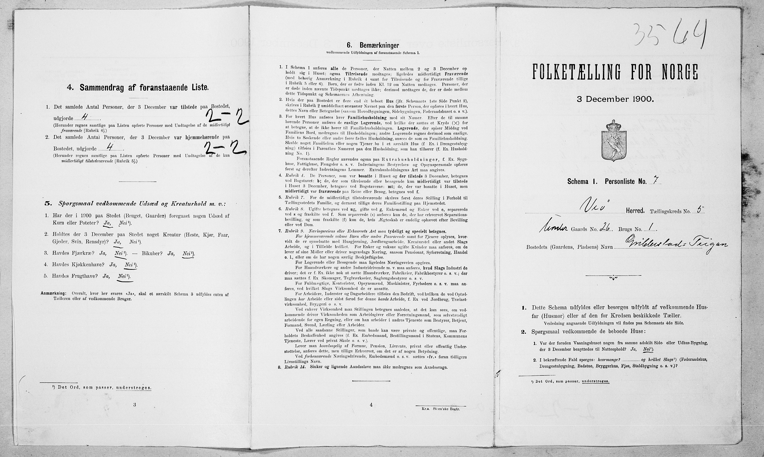 SAT, Folketelling 1900 for 1541 Veøy herred, 1900, s. 316