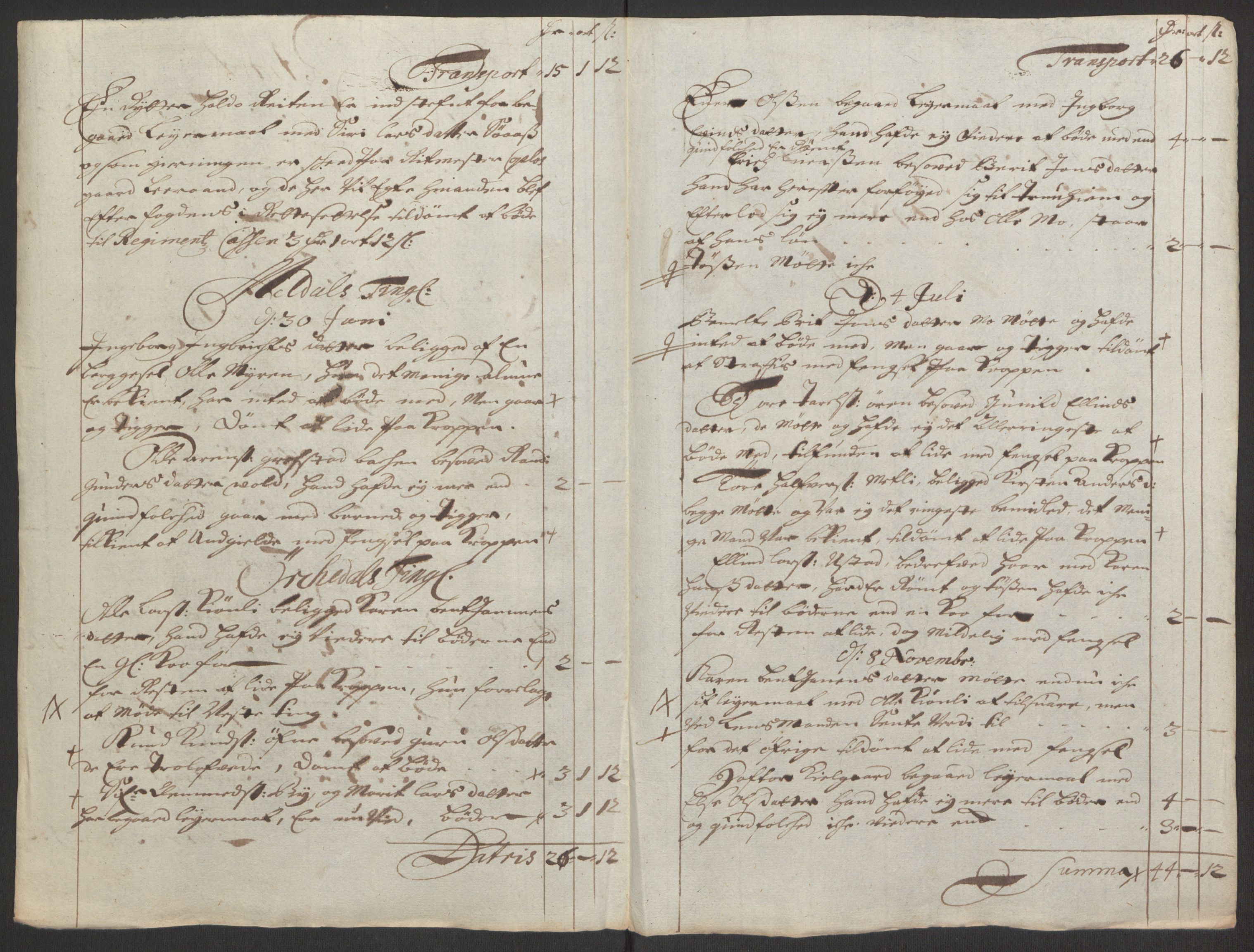 Rentekammeret inntil 1814, Reviderte regnskaper, Fogderegnskap, AV/RA-EA-4092/R60/L3944: Fogderegnskap Orkdal og Gauldal, 1694, s. 171