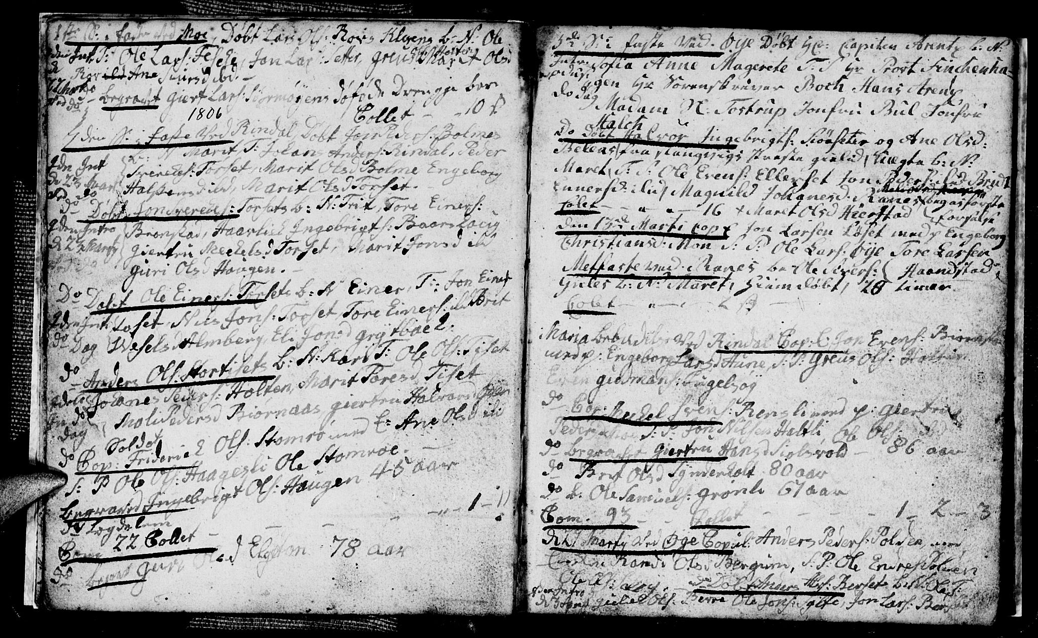 Ministerialprotokoller, klokkerbøker og fødselsregistre - Møre og Romsdal, AV/SAT-A-1454/595/L1049: Klokkerbok nr. 595C01, 1805-1819, s. 6