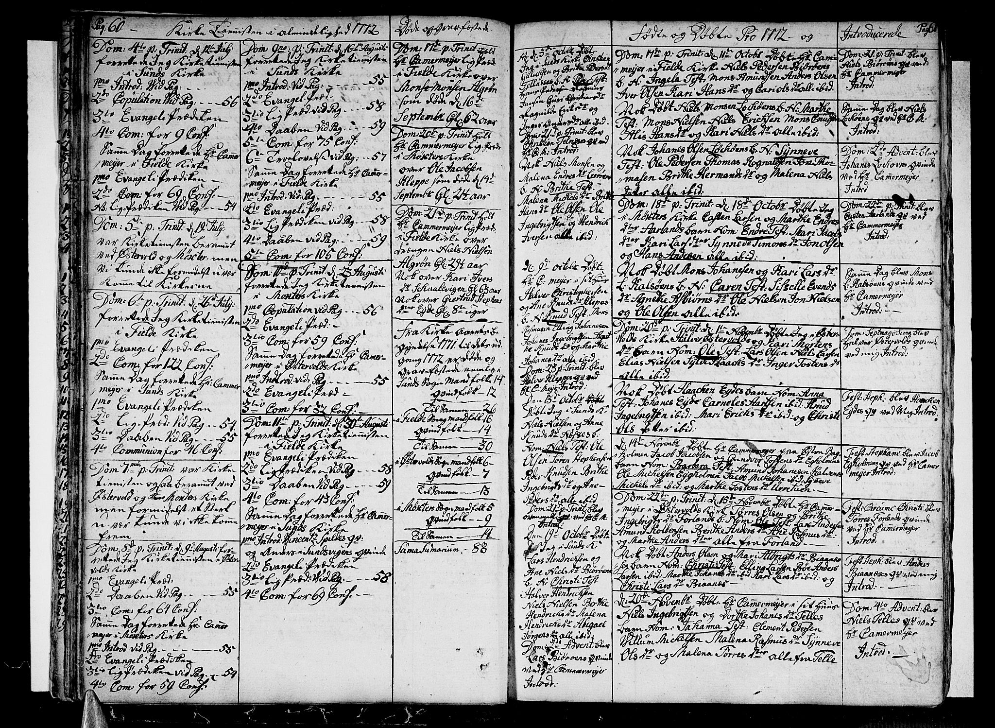 Sund sokneprestembete, AV/SAB-A-99930: Ministerialbok nr. A 5, 1770-1795, s. 60-61
