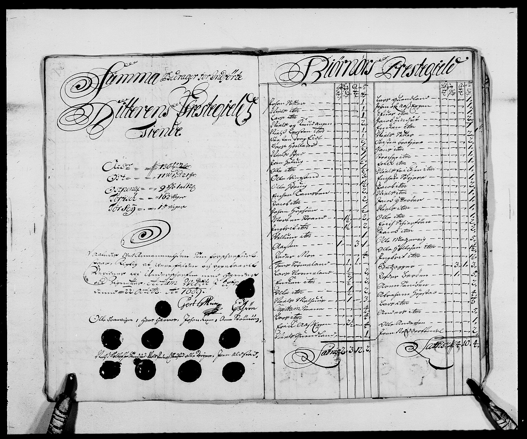 Rentekammeret inntil 1814, Reviderte regnskaper, Fogderegnskap, AV/RA-EA-4092/R57/L3847: Fogderegnskap Fosen, 1689, s. 125