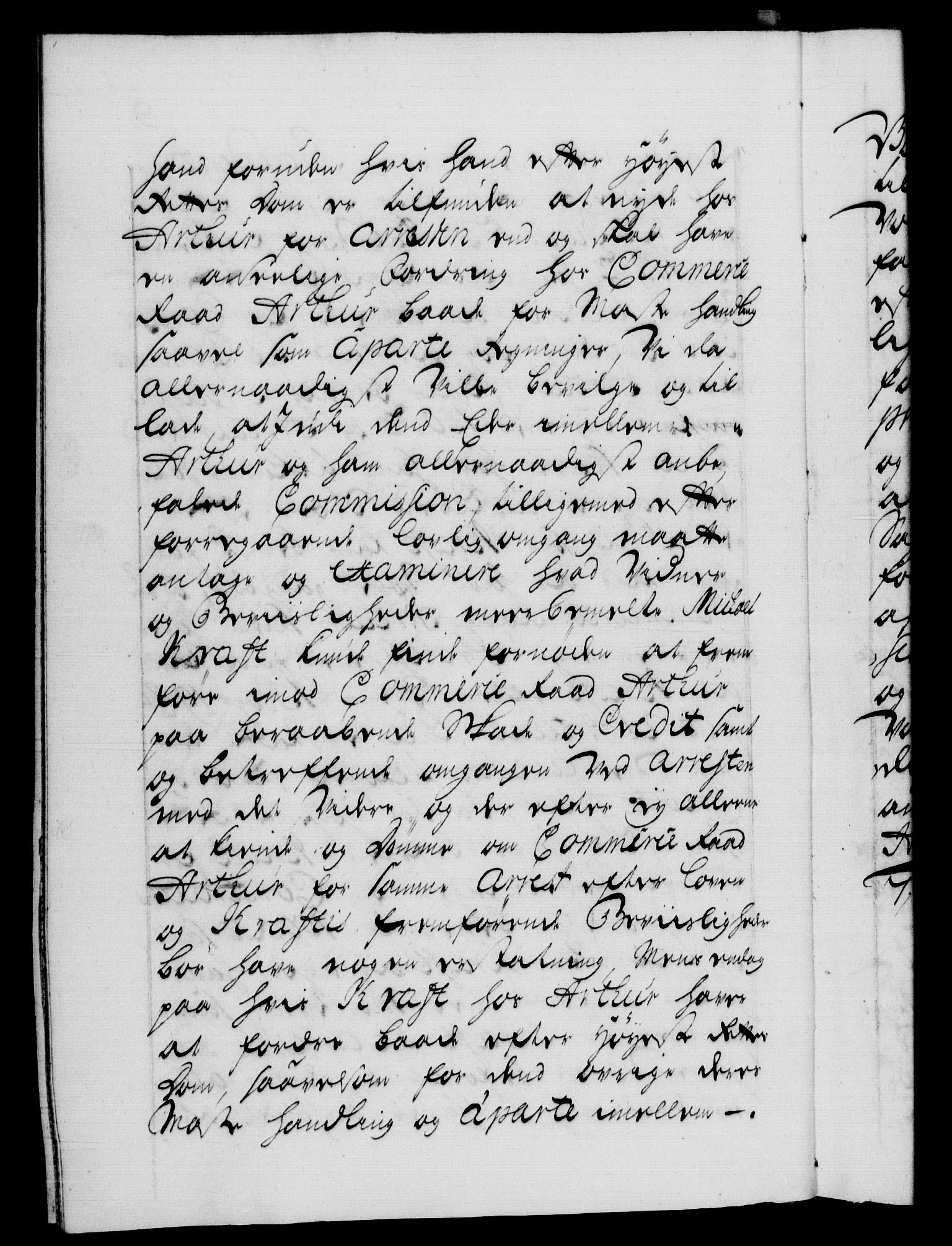 Danske Kanselli 1572-1799, AV/RA-EA-3023/F/Fc/Fca/Fcab/L0024: Norske tegnelser, 1728-1730, s. 9b
