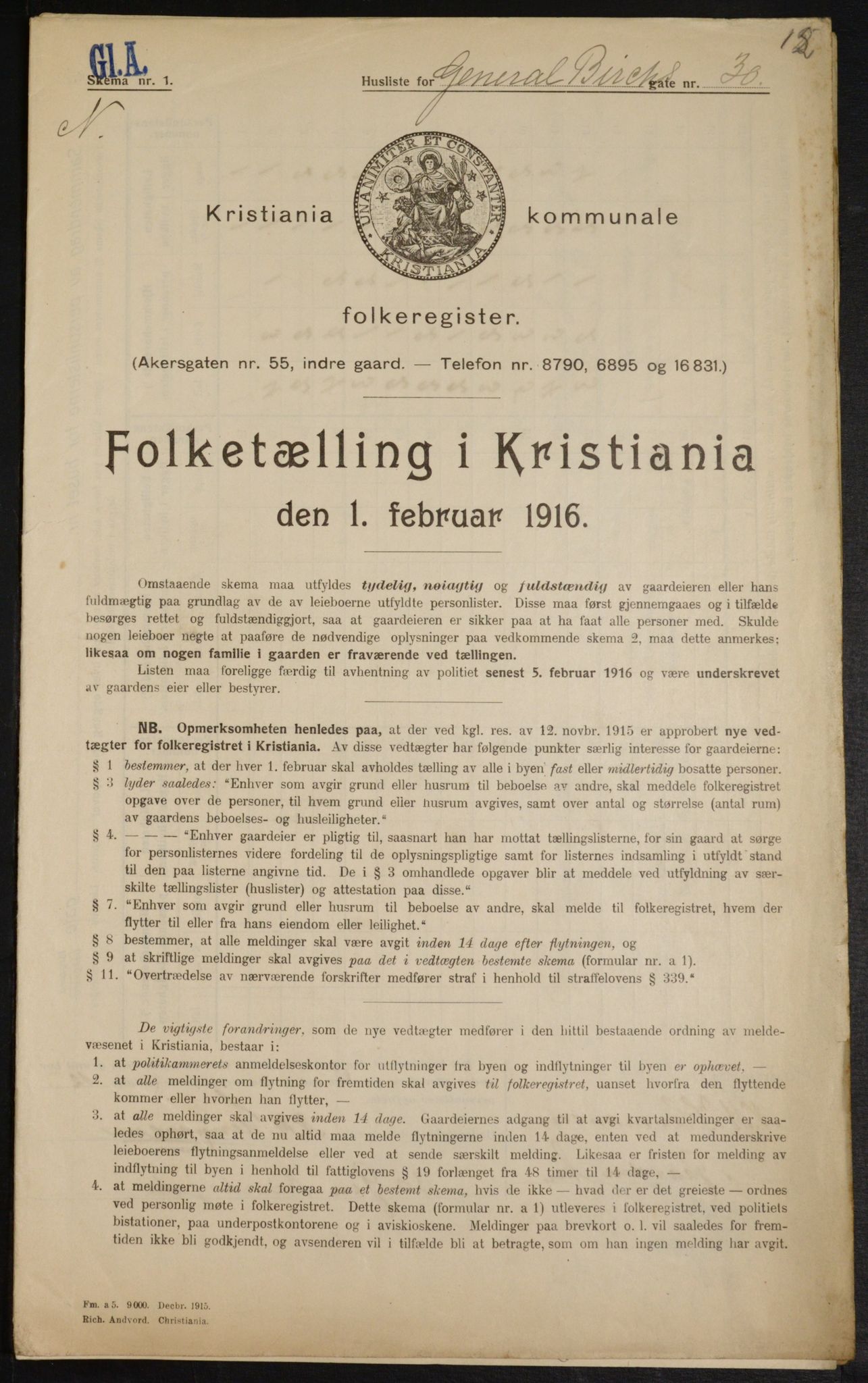 OBA, Kommunal folketelling 1.2.1916 for Kristiania, 1916, s. 29652