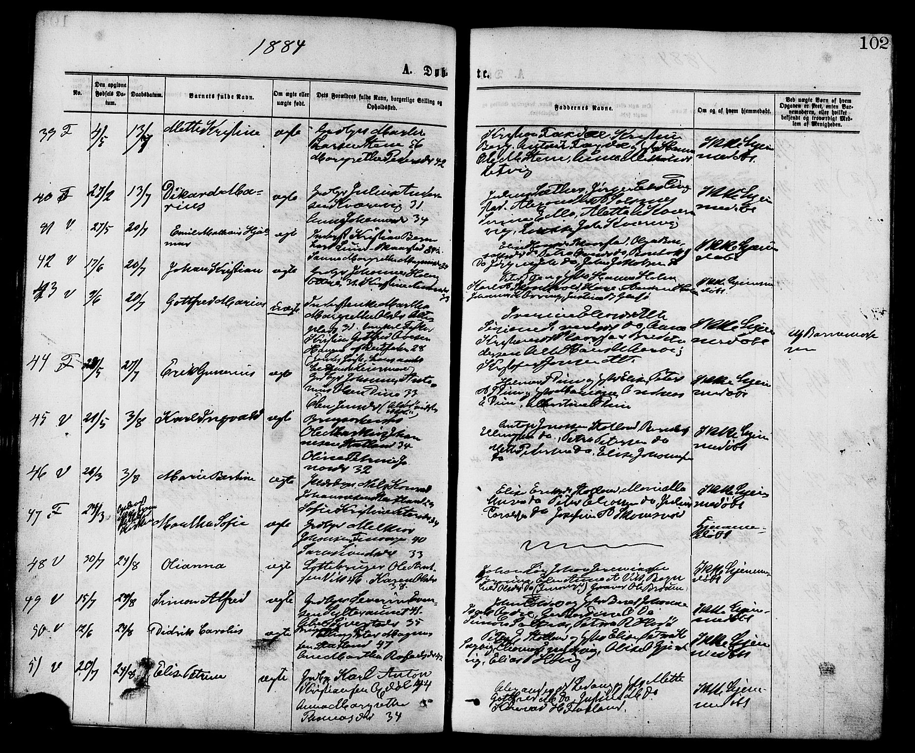 Ministerialprotokoller, klokkerbøker og fødselsregistre - Nord-Trøndelag, SAT/A-1458/773/L0616: Ministerialbok nr. 773A07, 1870-1887, s. 102