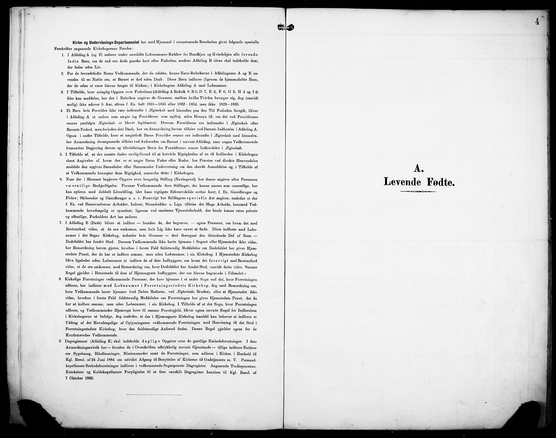 Ministerialprotokoller, klokkerbøker og fødselsregistre - Nordland, SAT/A-1459/891/L1303: Ministerialbok nr. 891A08, 1891-1894, s. 4