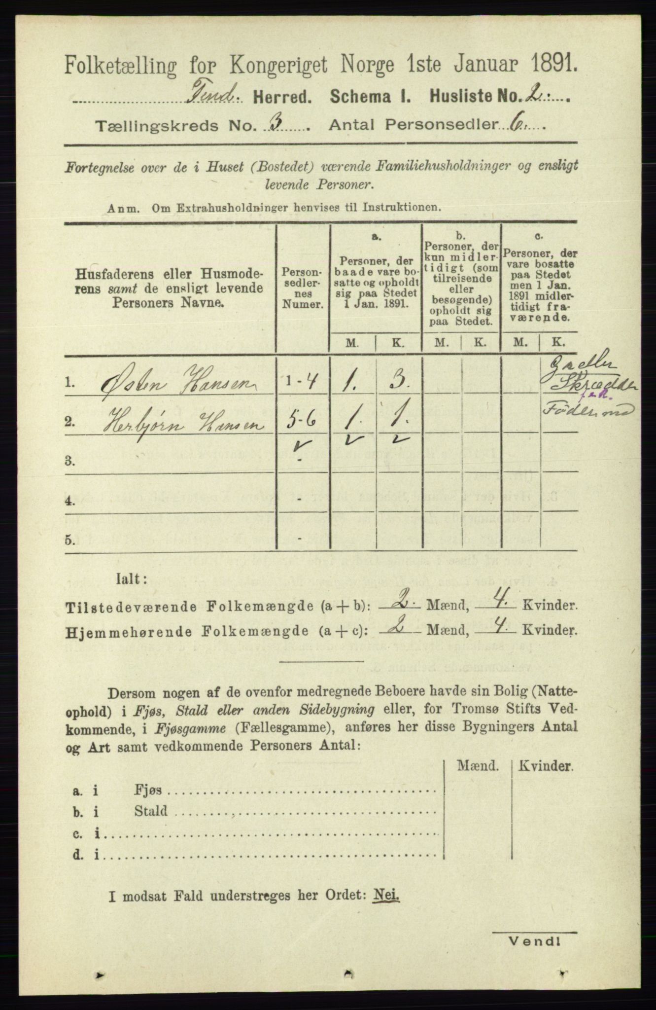 RA, Folketelling 1891 for 0826 Tinn herred, 1891, s. 471