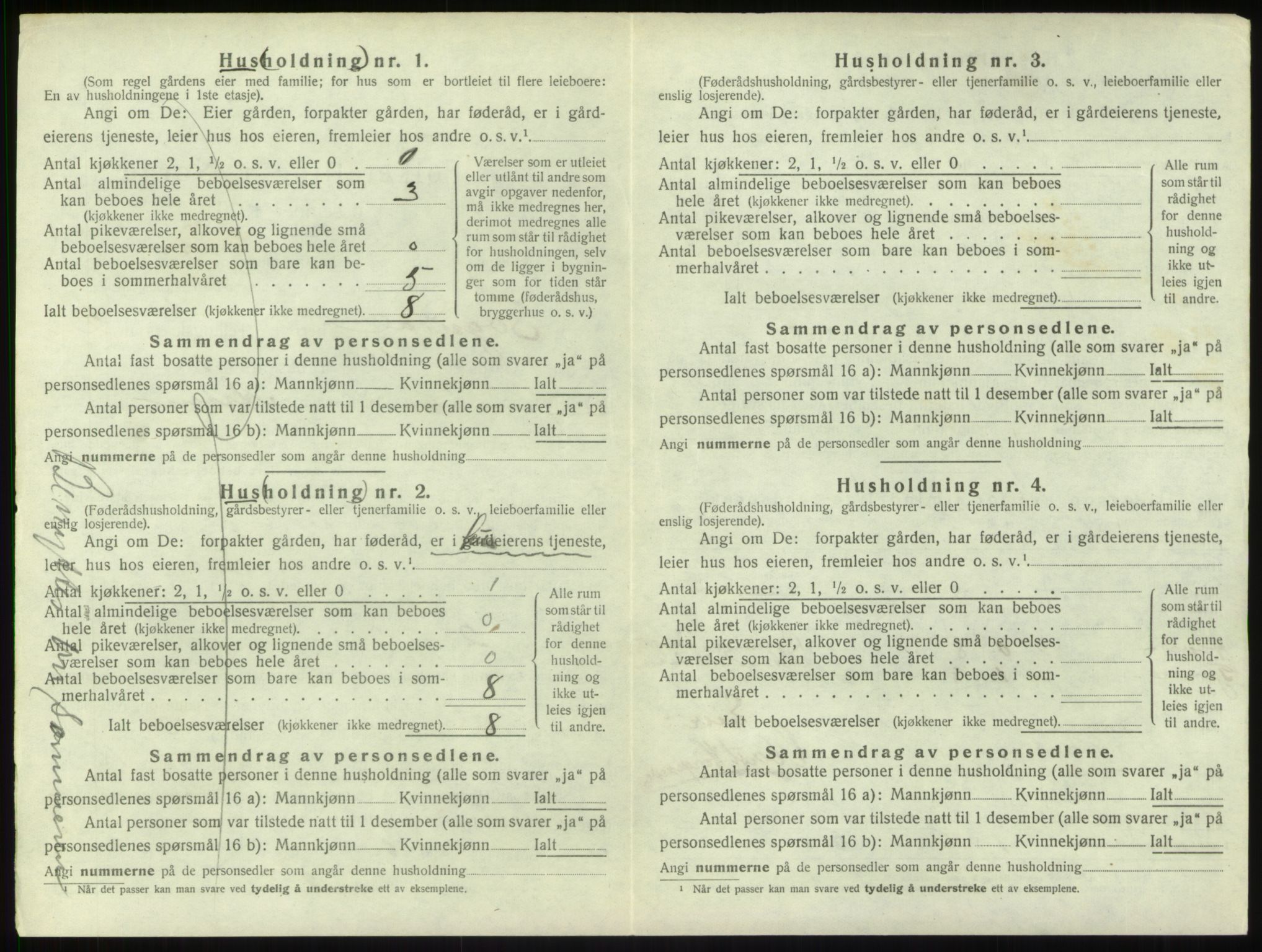 SAB, Folketelling 1920 for 1420 Sogndal herred, 1920, s. 205