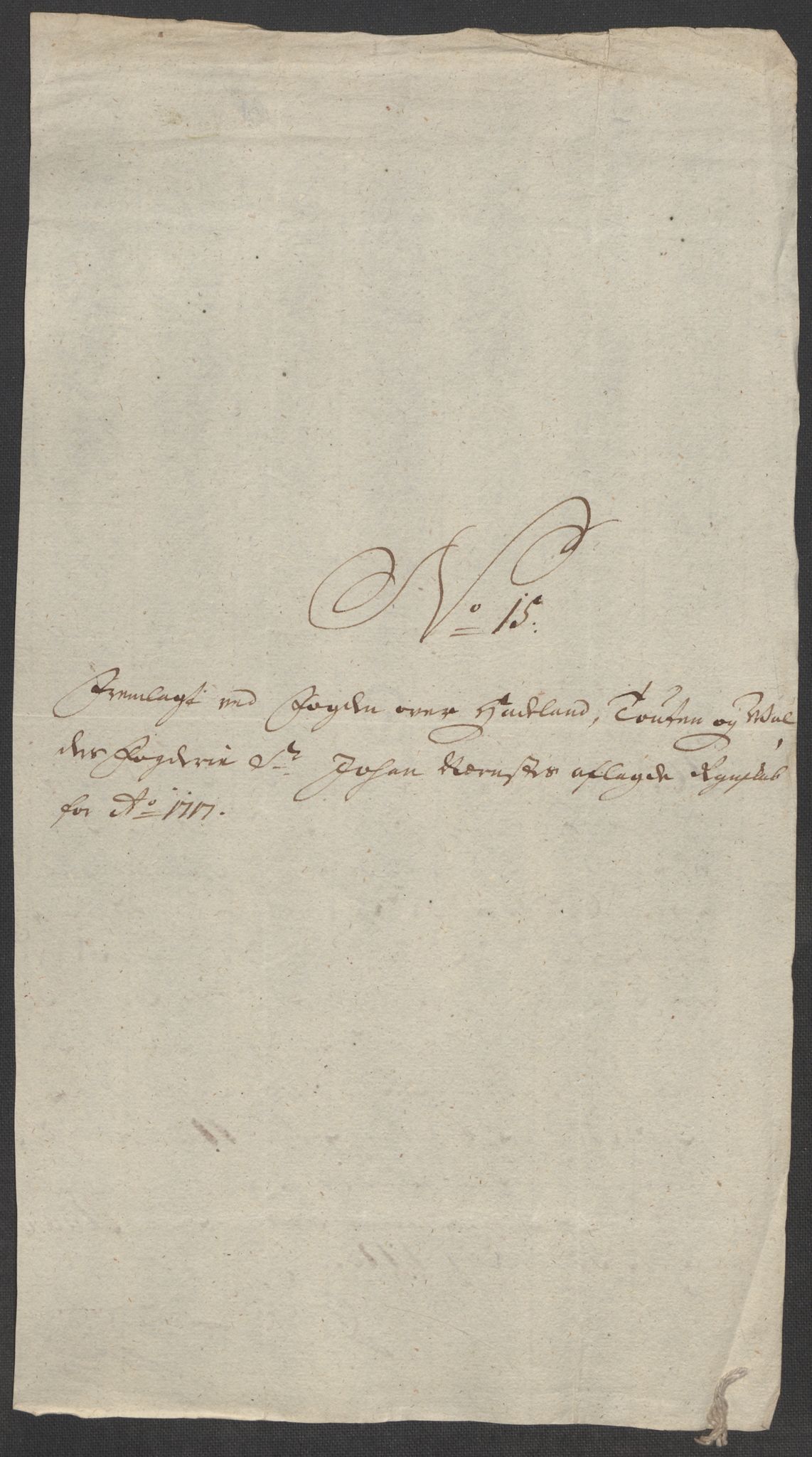 Rentekammeret inntil 1814, Reviderte regnskaper, Fogderegnskap, RA/EA-4092/R18/L1318: Fogderegnskap Hadeland, Toten og Valdres, 1717, s. 129