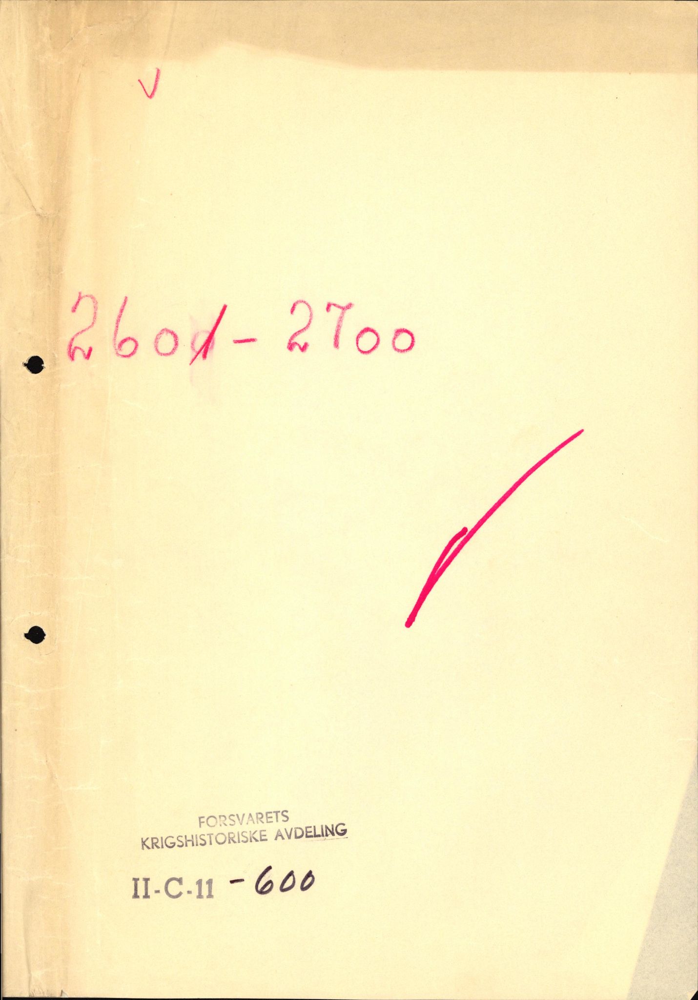 Forsvaret, Forsvarets krigshistoriske avdeling, RA/RAFA-2017/Y/Yb/L0123: II-C-11-600  -  6. Divisjon med avdelinger, 1940, s. 596