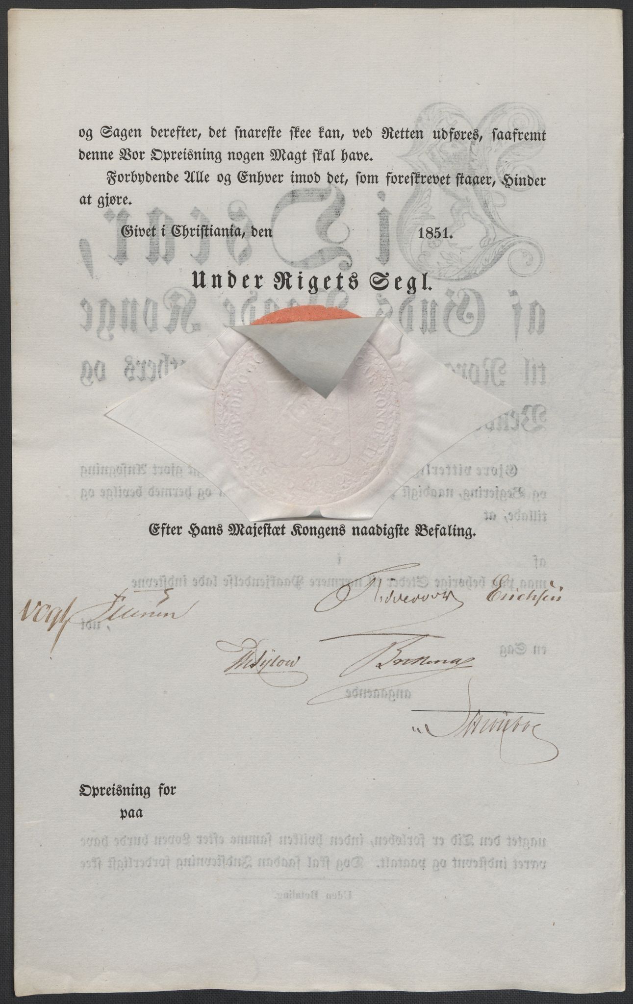 Christie, Wilhelm Frimann Koren, RA/PA-0014/F/L0004: Christies dokumenter fra 1814, 1814, s. 290