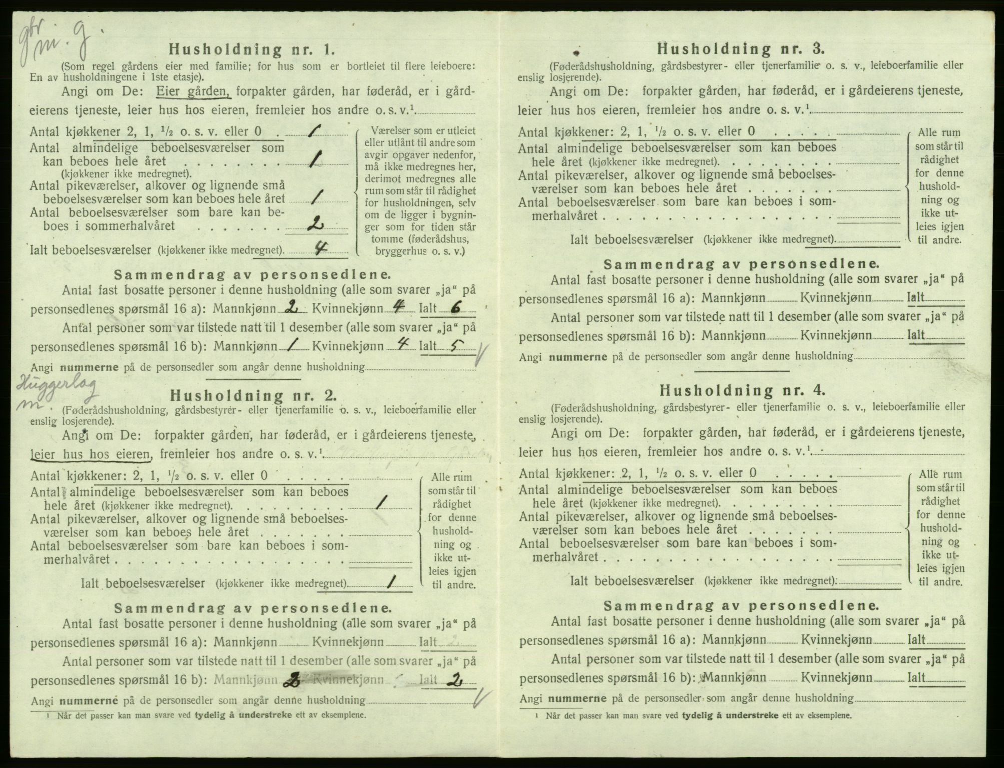 SAB, Folketelling 1920 for 1231 Kinsarvik herred, 1920, s. 356