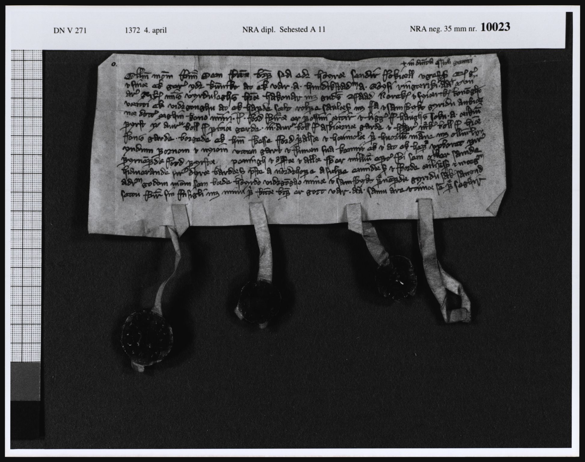 Riksarkivets diplomsamling, AV/RA-EA-5965/F07/F07a, 1332-1669, s. 26