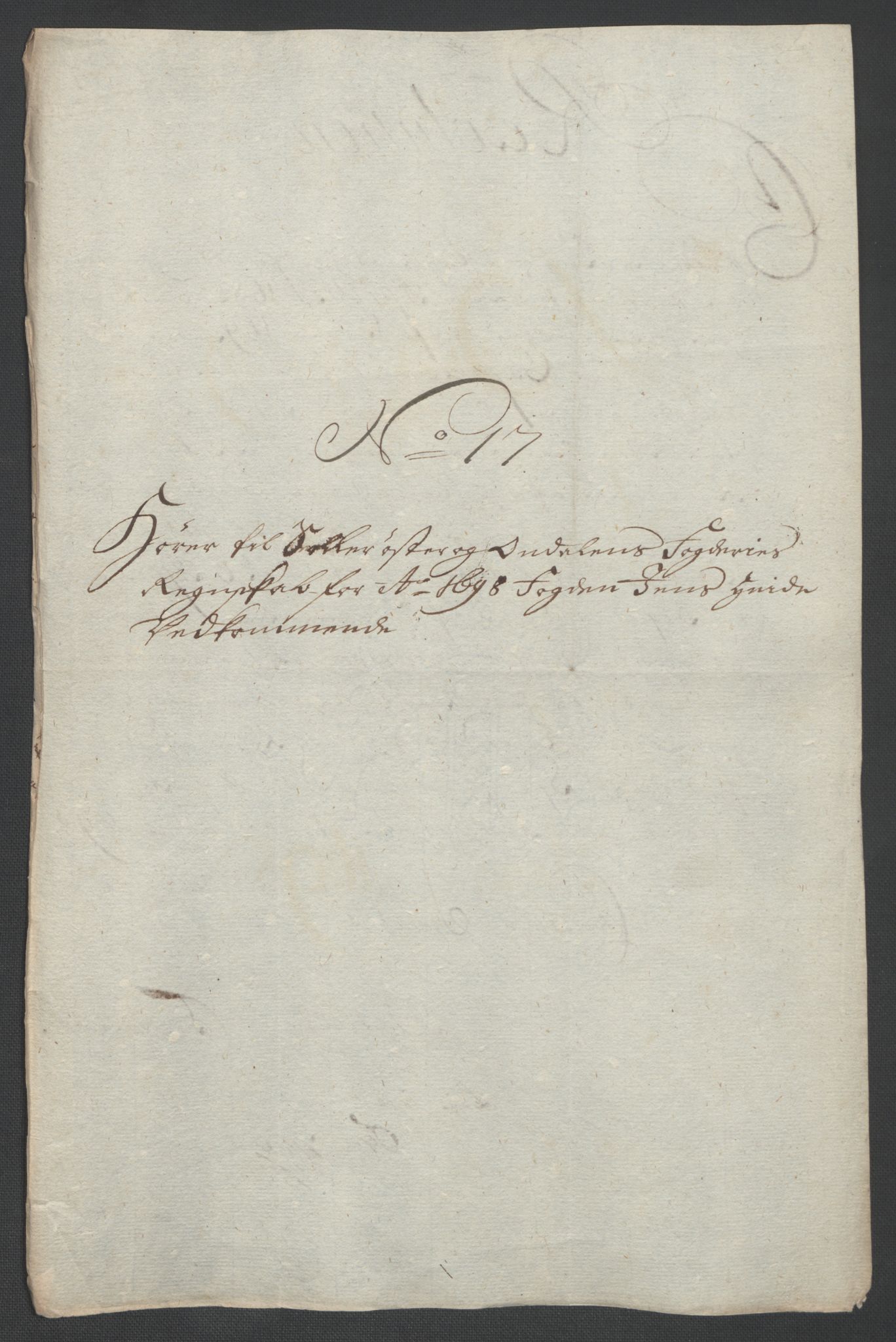 Rentekammeret inntil 1814, Reviderte regnskaper, Fogderegnskap, AV/RA-EA-4092/R13/L0836: Fogderegnskap Solør, Odal og Østerdal, 1698, s. 233