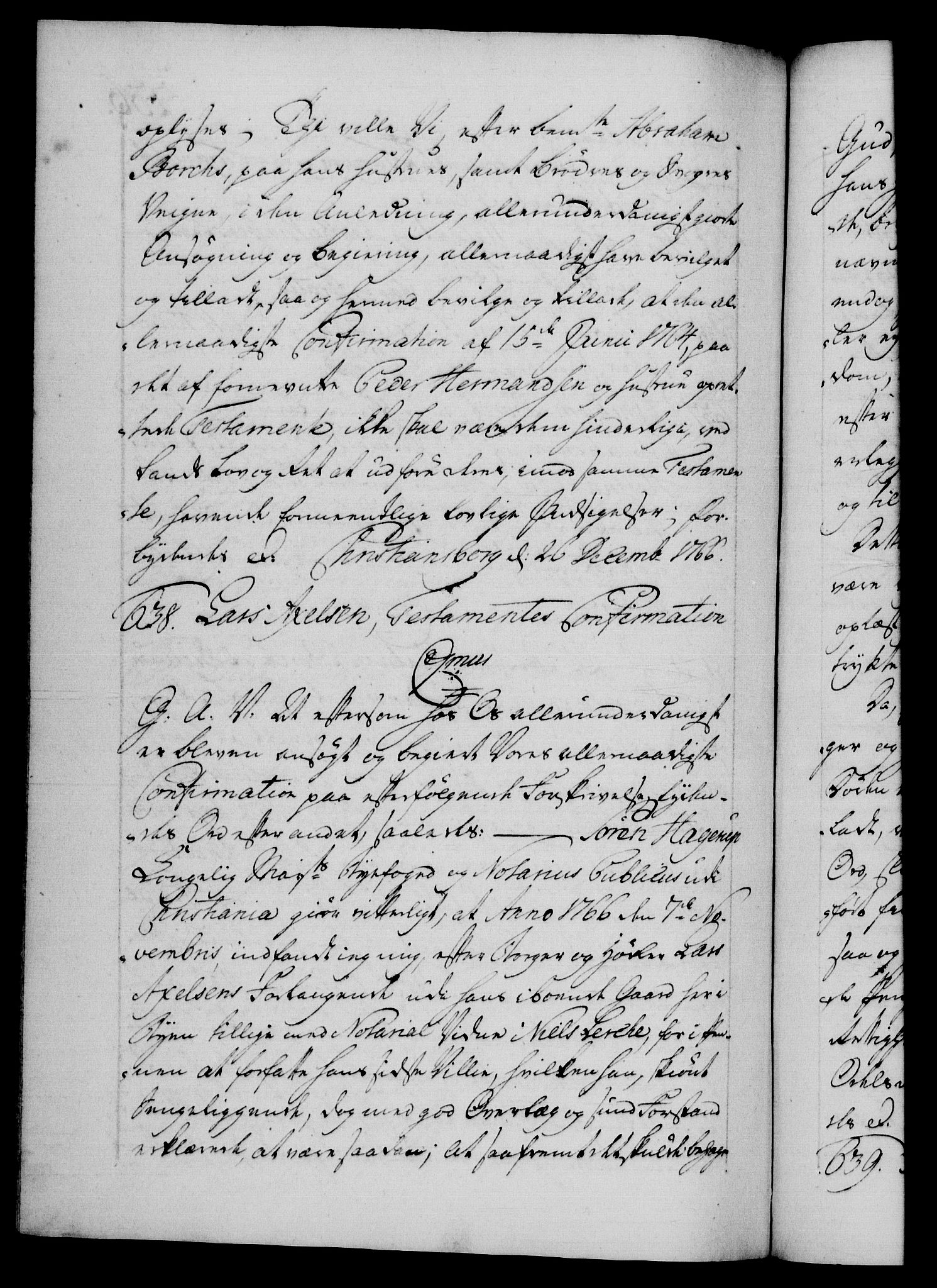 Danske Kanselli 1572-1799, AV/RA-EA-3023/F/Fc/Fca/Fcaa/L0043: Norske registre, 1766-1768, s. 236b