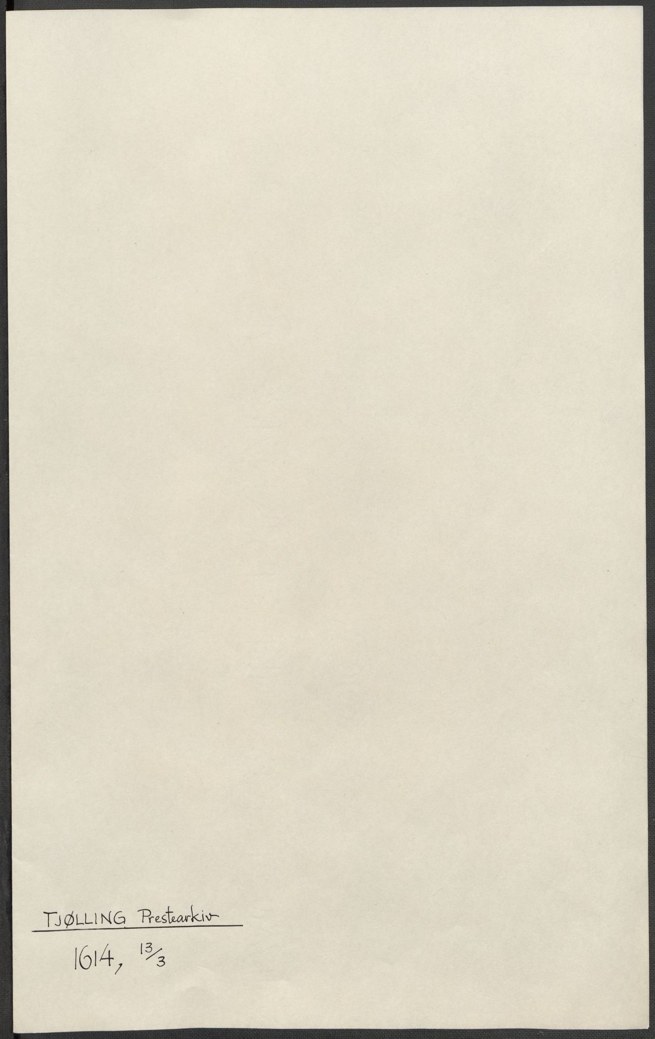 Riksarkivets diplomsamling, AV/RA-EA-5965/F15/L0025: Prestearkiv - Vestfold, 1572-1782, s. 18