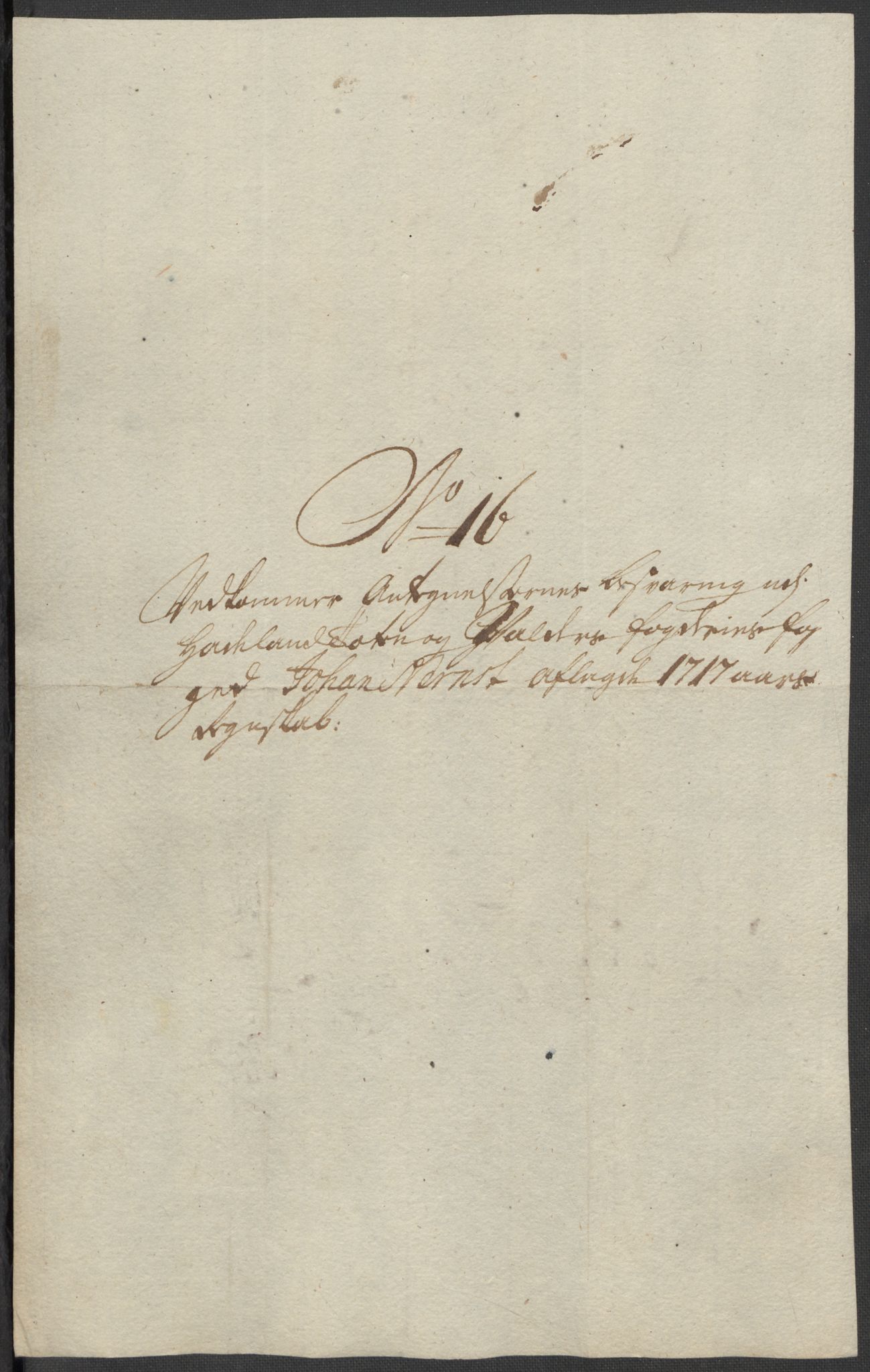 Rentekammeret inntil 1814, Reviderte regnskaper, Fogderegnskap, AV/RA-EA-4092/R18/L1318: Fogderegnskap Hadeland, Toten og Valdres, 1717, s. 314