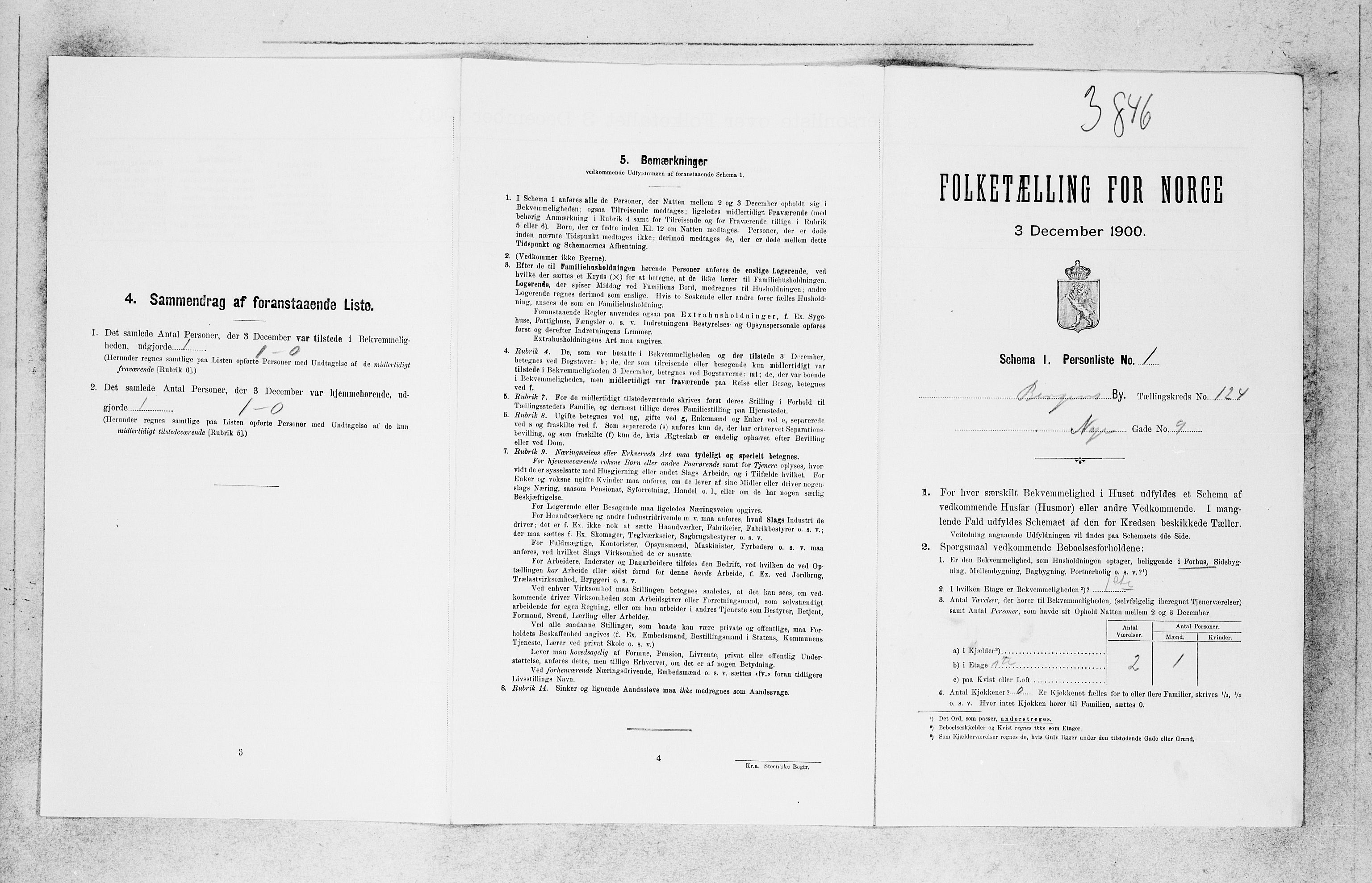 SAB, Folketelling 1900 for 1301 Bergen kjøpstad, 1900, s. 26060