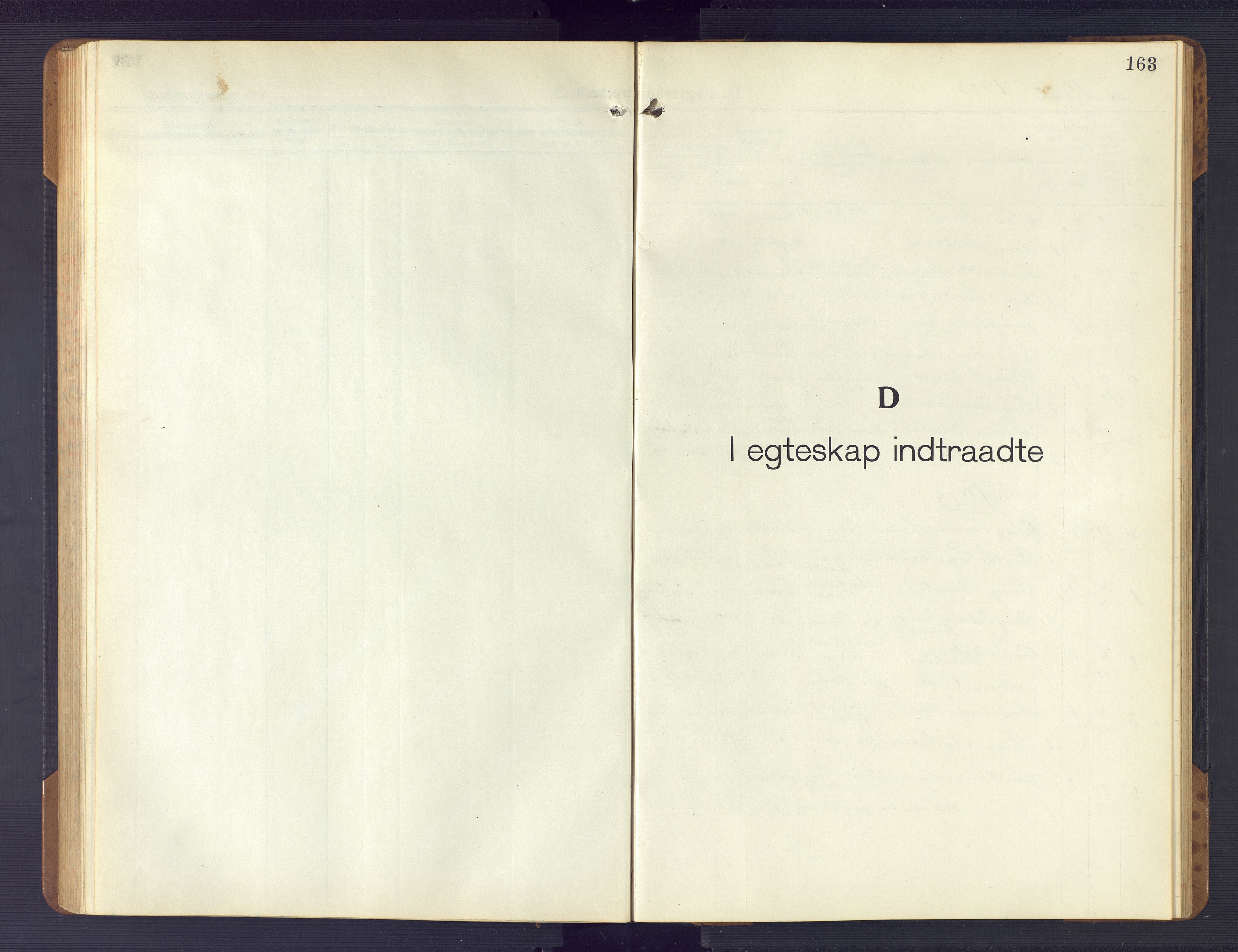 Dypvåg sokneprestkontor, AV/SAK-1111-0007/F/Fb/Fba/L0015: Klokkerbok nr. B 15, 1922-1949, s. 163