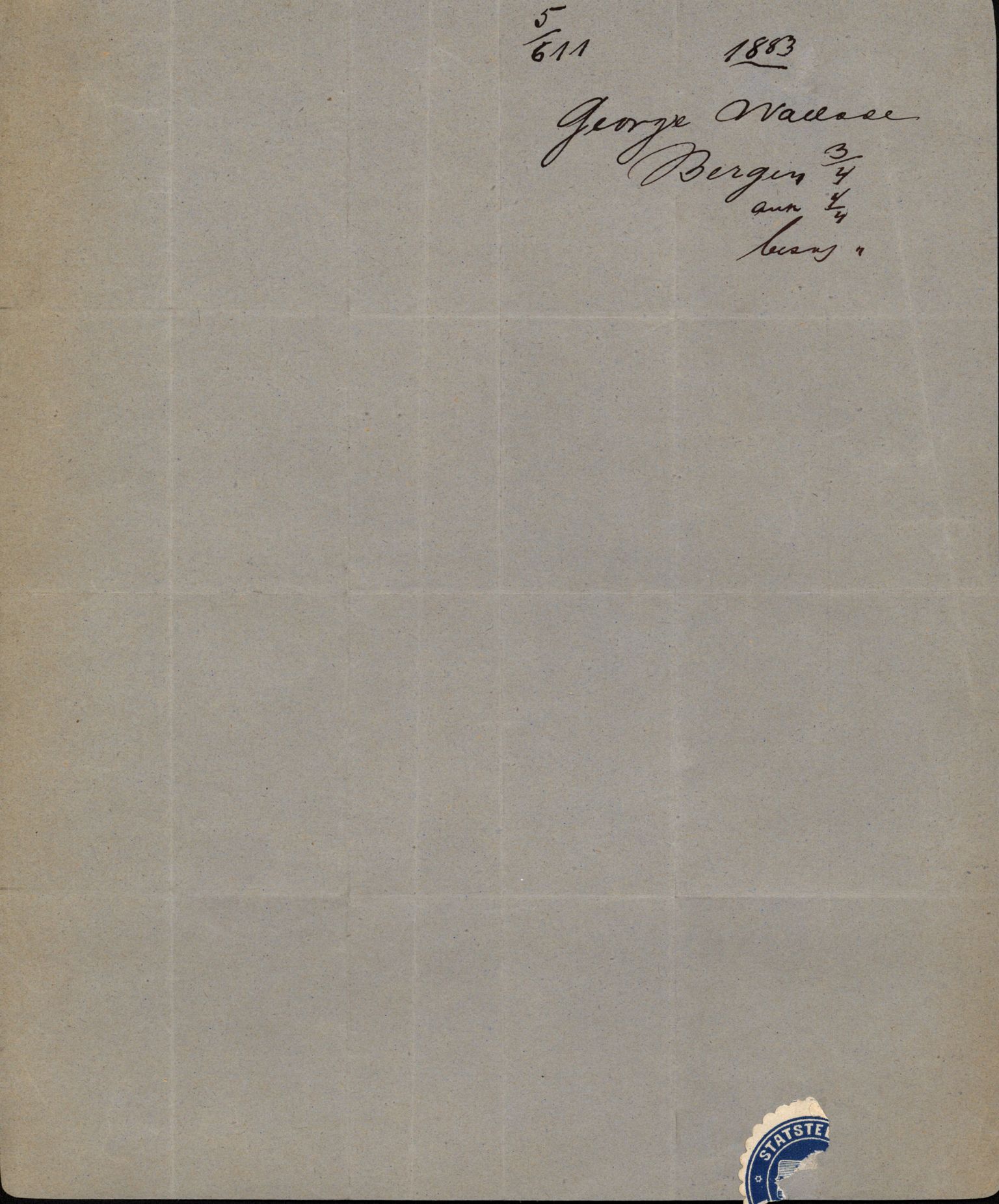 Pa 63 - Østlandske skibsassuranceforening, VEMU/A-1079/G/Ga/L0016/0015: Havaridokumenter / St. Lawrence, Poseidon, Snap, Josephine, Triton, 1883, s. 23