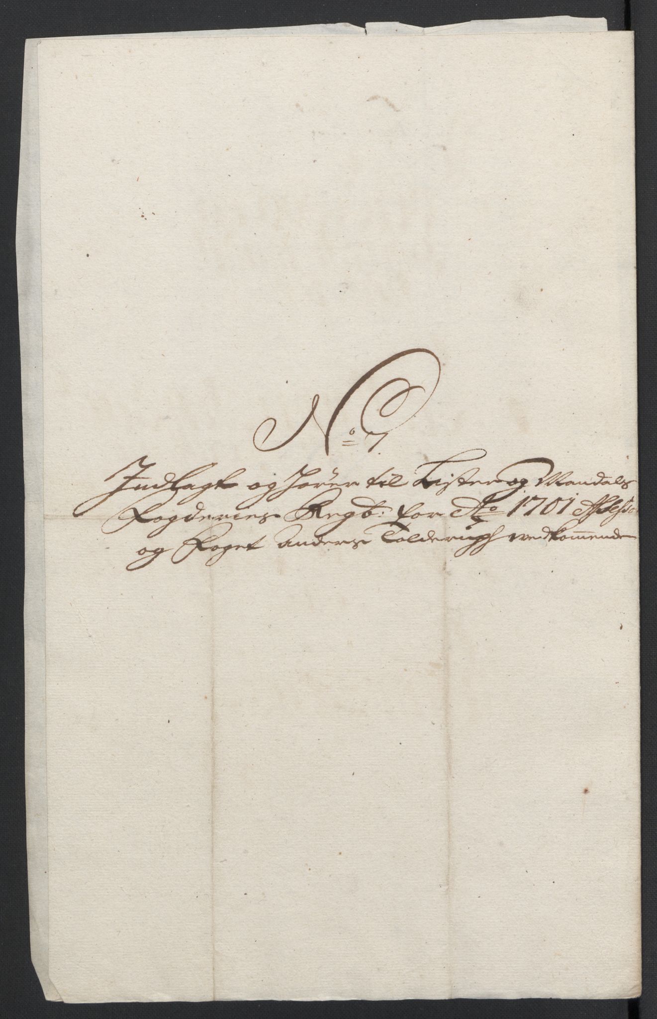 Rentekammeret inntil 1814, Reviderte regnskaper, Fogderegnskap, AV/RA-EA-4092/R43/L2549: Fogderegnskap Lista og Mandal, 1701-1702, s. 95