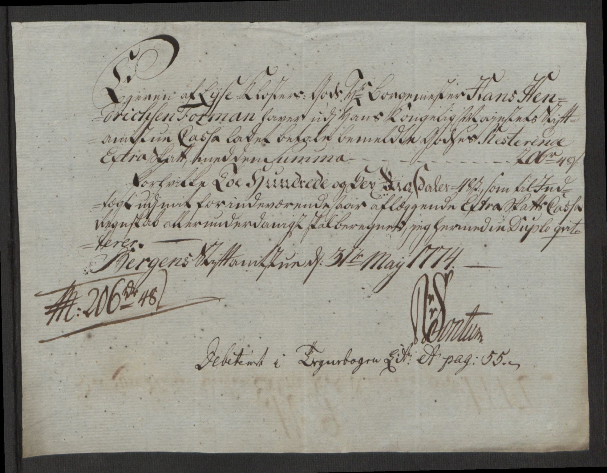 Rentekammeret inntil 1814, Reviderte regnskaper, Fogderegnskap, RA/EA-4092/R50/L3180: Ekstraskatten Lyse kloster, 1762-1783, s. 322