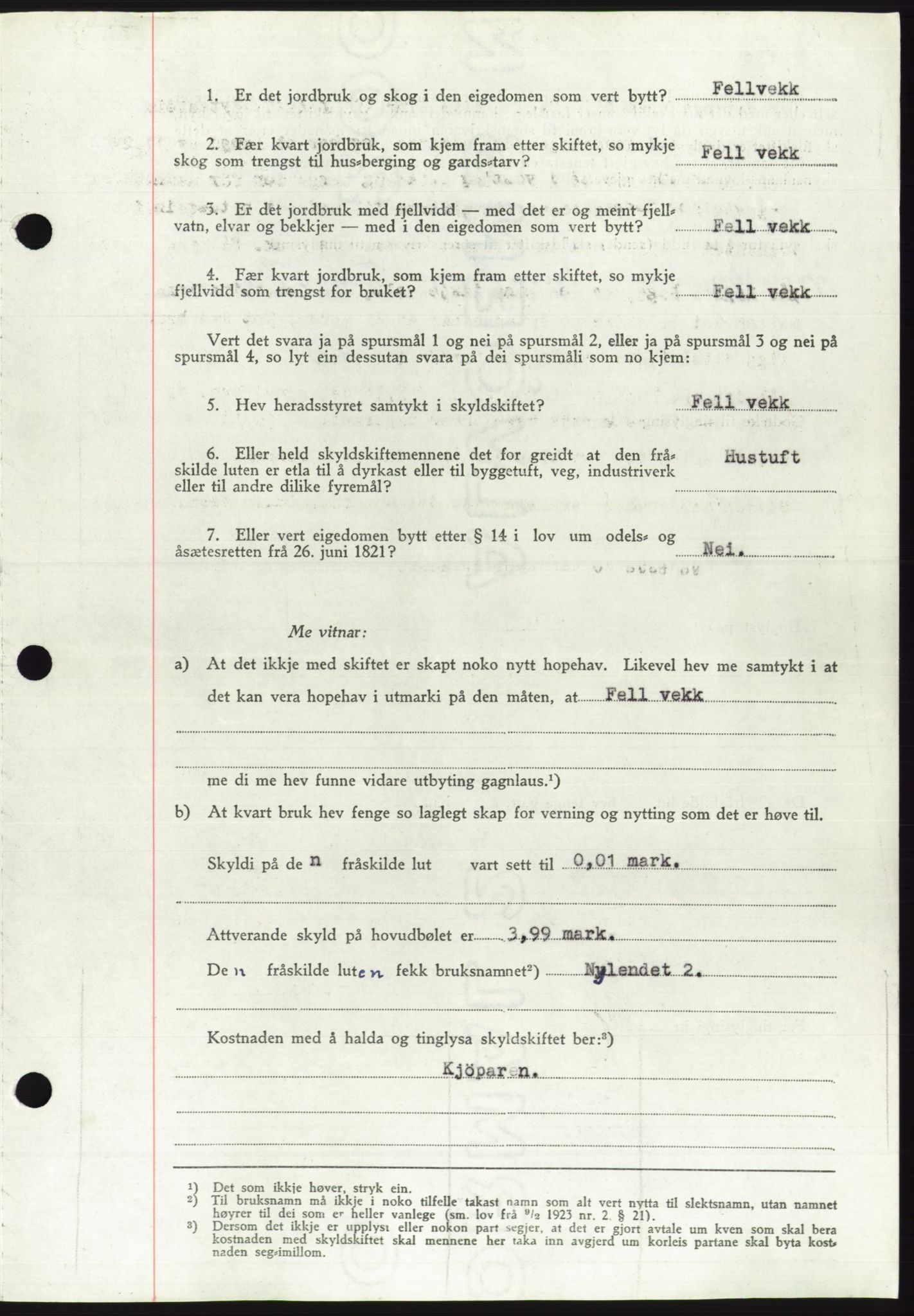 Søre Sunnmøre sorenskriveri, AV/SAT-A-4122/1/2/2C/L0090: Pantebok nr. 16A, 1951-1951, Dagboknr: 2280/1951