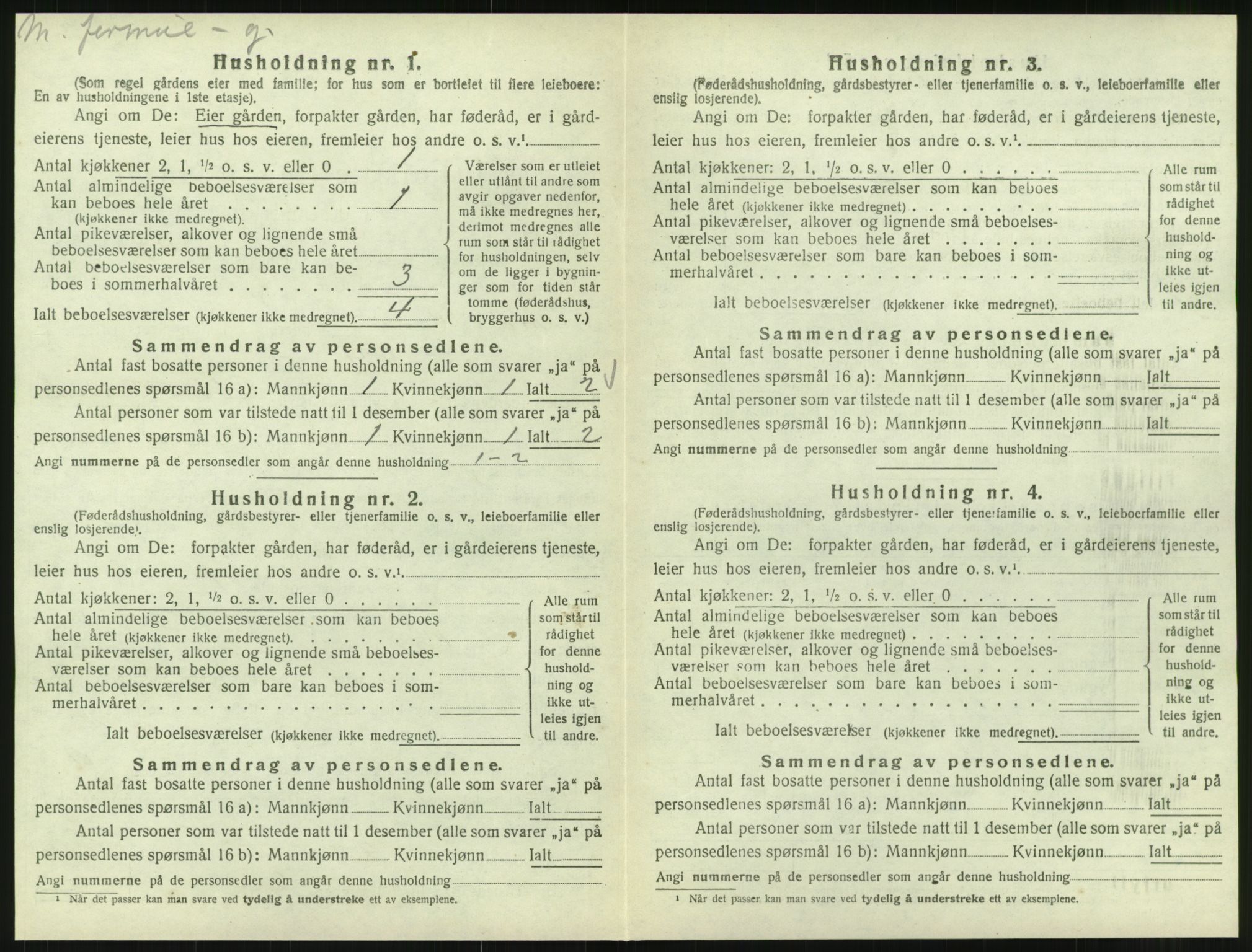 SAT, Folketelling 1920 for 1833 Mo herred, 1920, s. 1011