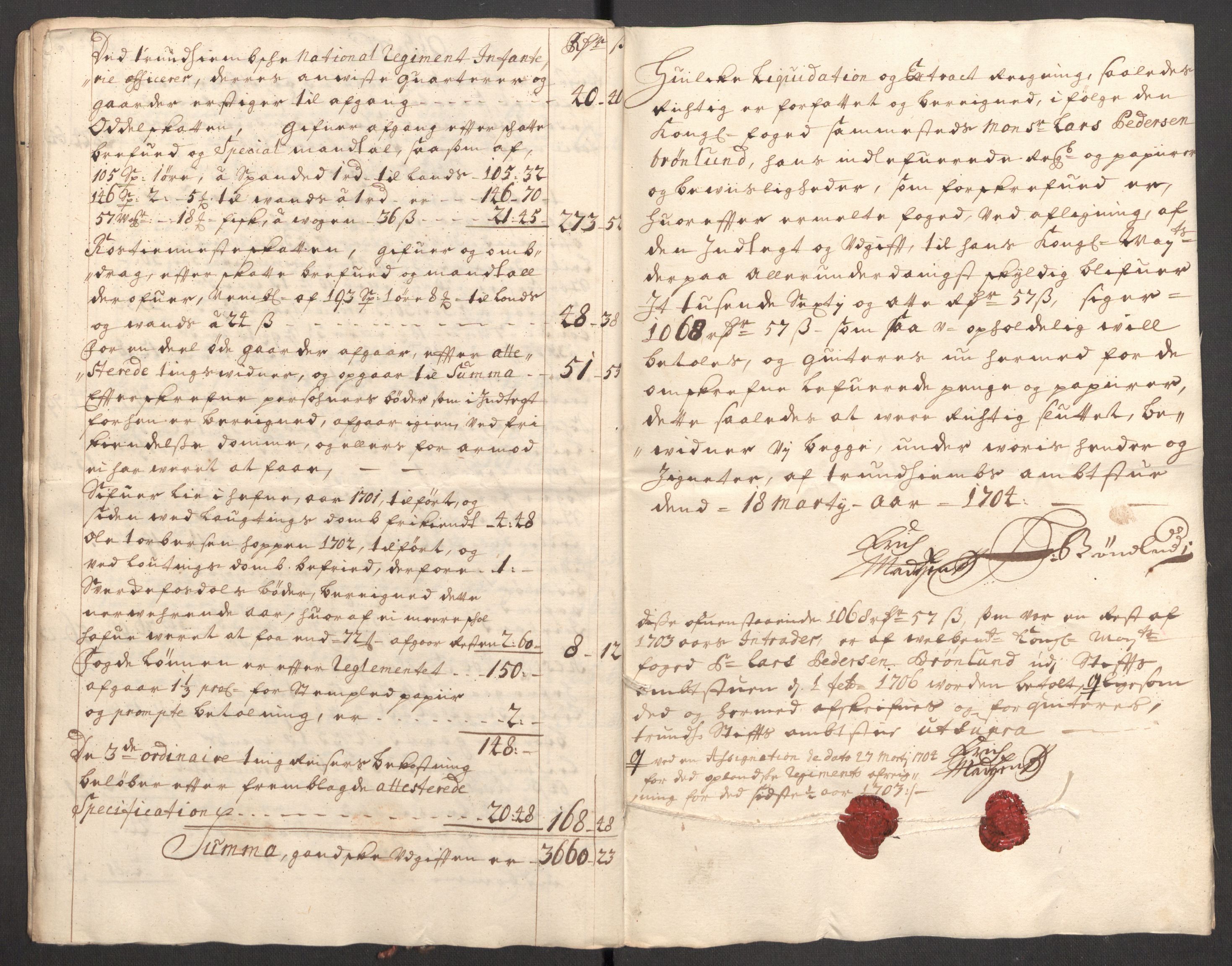 Rentekammeret inntil 1814, Reviderte regnskaper, Fogderegnskap, RA/EA-4092/R57/L3855: Fogderegnskap Fosen, 1702-1703, s. 212