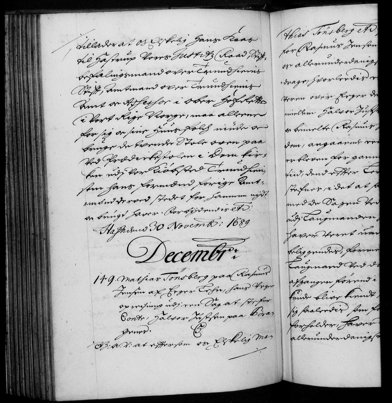 Danske Kanselli 1572-1799, RA/EA-3023/F/Fc/Fca/Fcaa/L0015: Norske registre (mikrofilm), 1688-1691, s. 272b