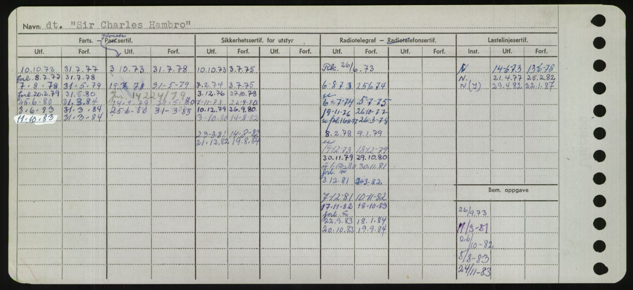 Sjøfartsdirektoratet med forløpere, Skipsmålingen, RA/S-1627/H/Hd/L0033: Fartøy, Sevi-Sjø, s. 212