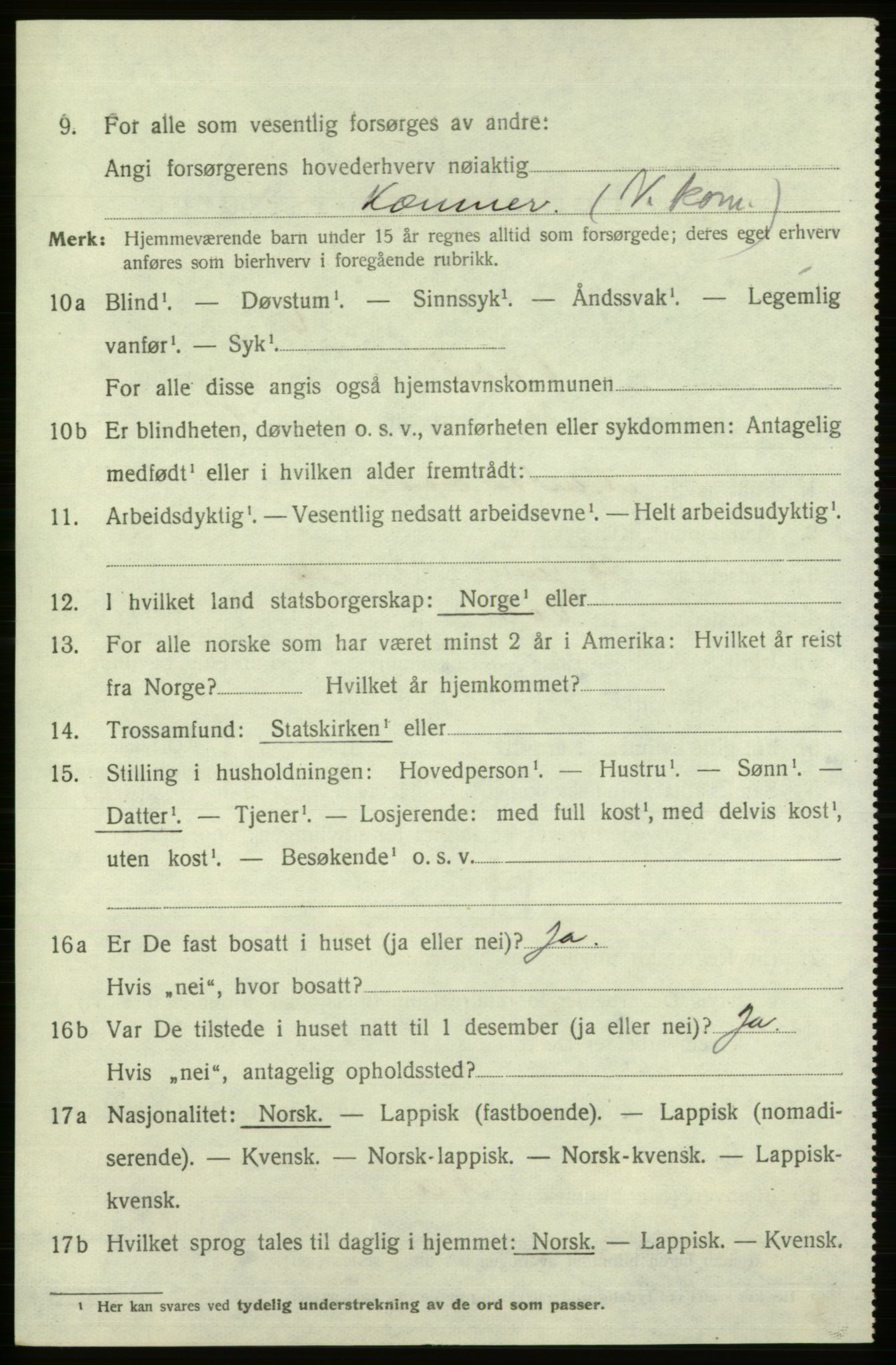 SATØ, Folketelling 1920 for 2003 Vadsø kjøpstad, 1920, s. 3732