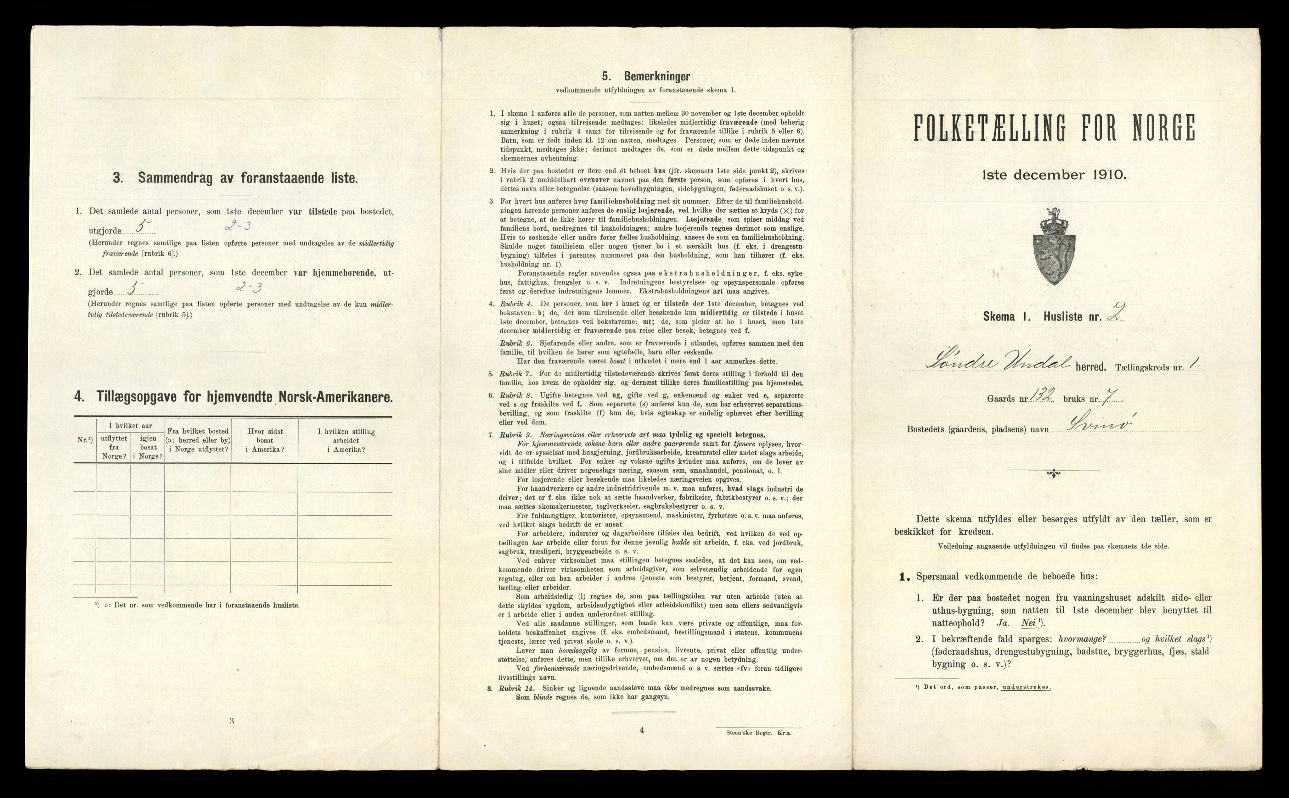 RA, Folketelling 1910 for 1029 Sør-Audnedal herred, 1910, s. 53