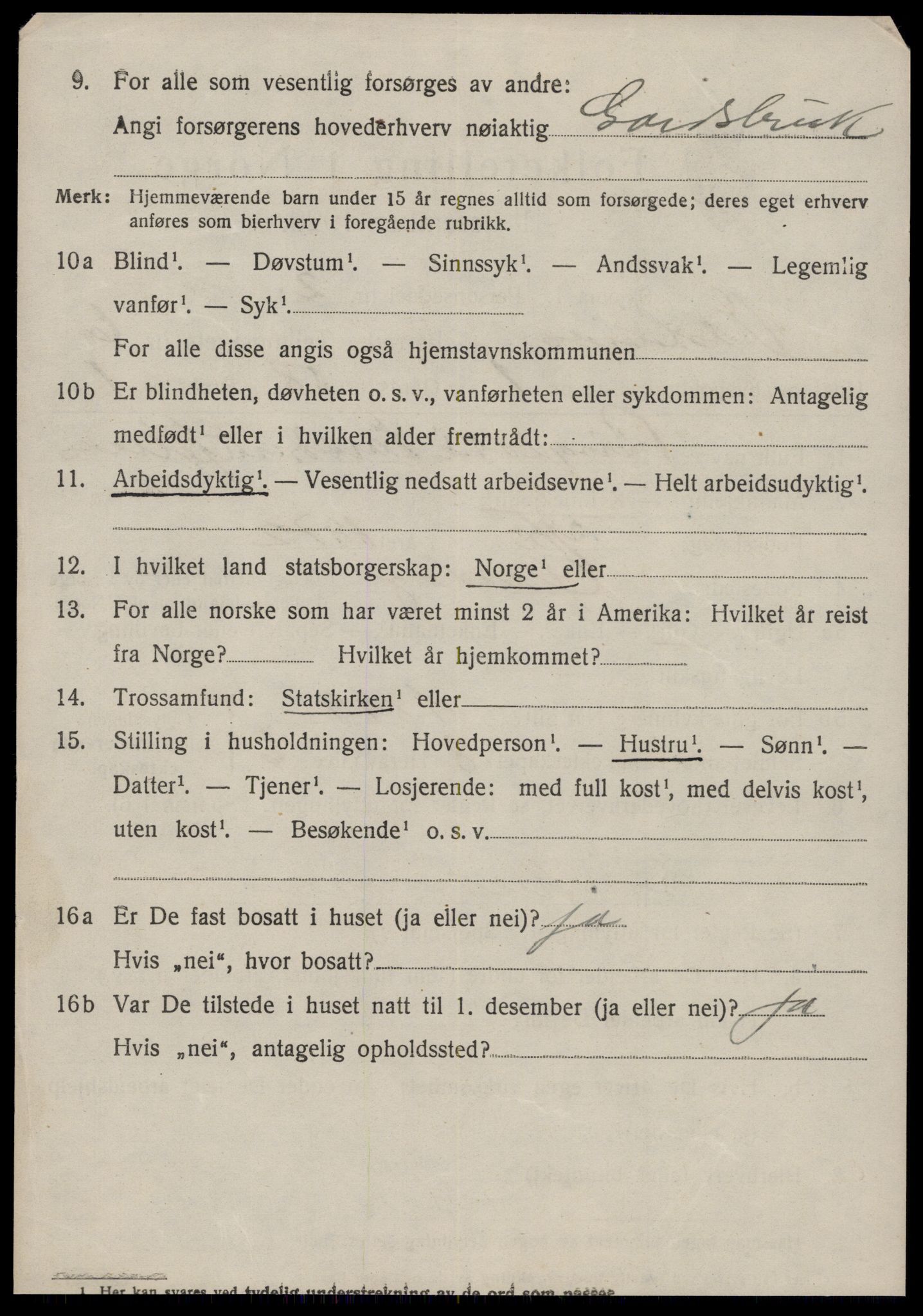 SAT, Folketelling 1920 for 1535 Vestnes herred, 1920, s. 4316