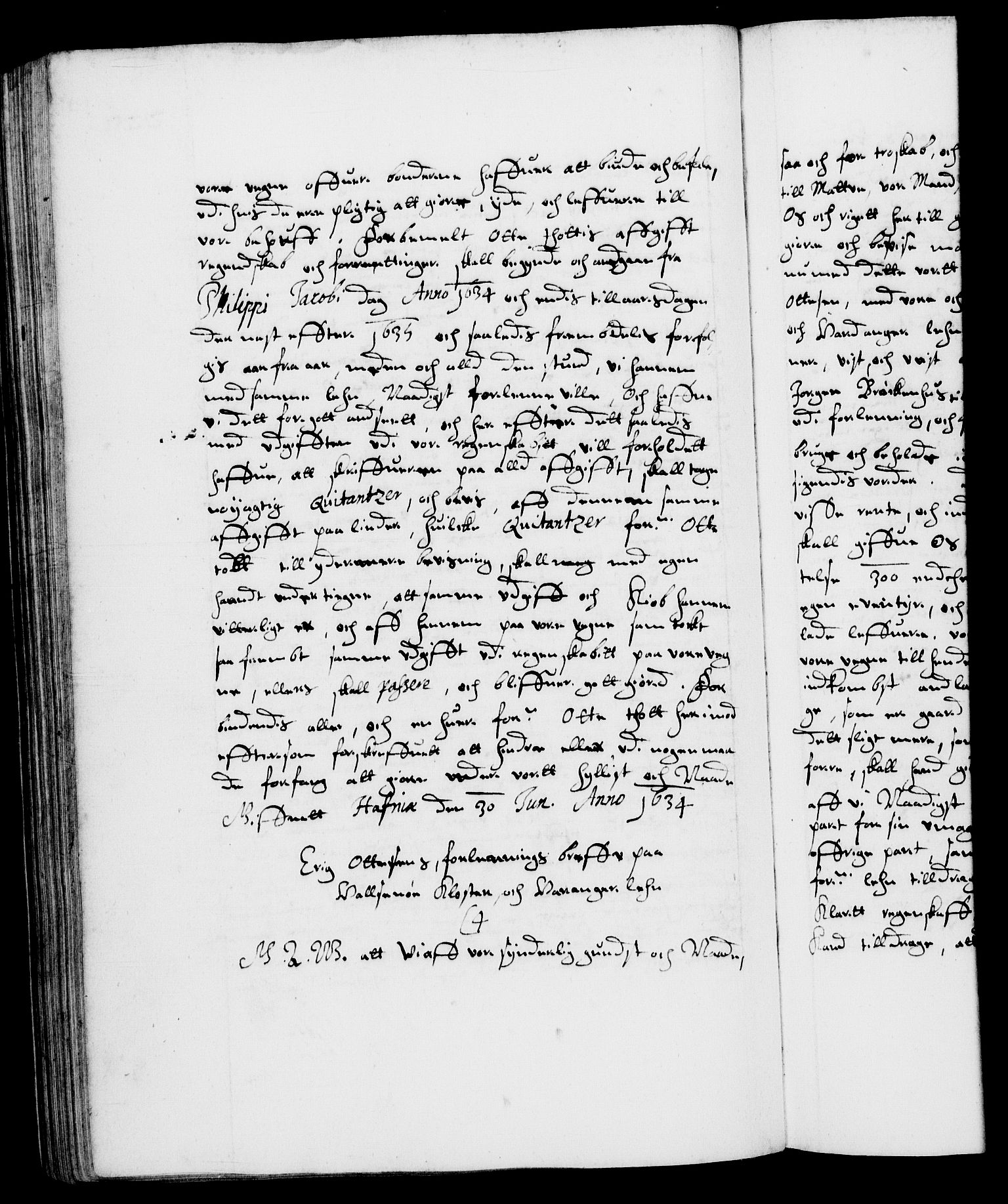 Danske Kanselli 1572-1799, AV/RA-EA-3023/F/Fc/Fca/Fcaa/L0005: Norske registre (mikrofilm), 1631-1636, s. 221b