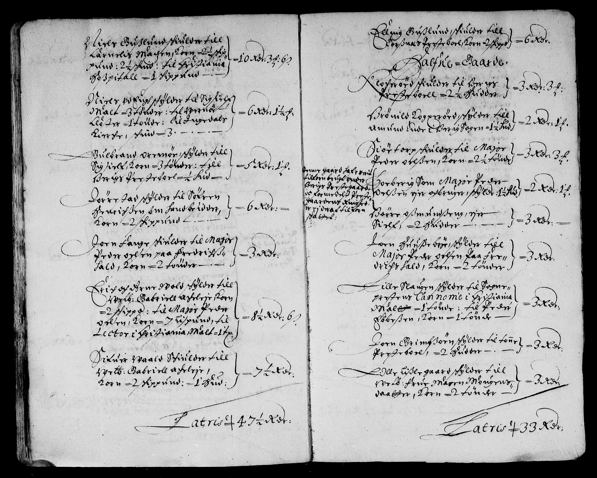 Rentekammeret inntil 1814, Reviderte regnskaper, Stiftamtstueregnskaper, Landkommissariatet på Akershus og Akershus stiftamt, AV/RA-EA-5869/R/Rb/L0084: Akershus stiftamt, 1672