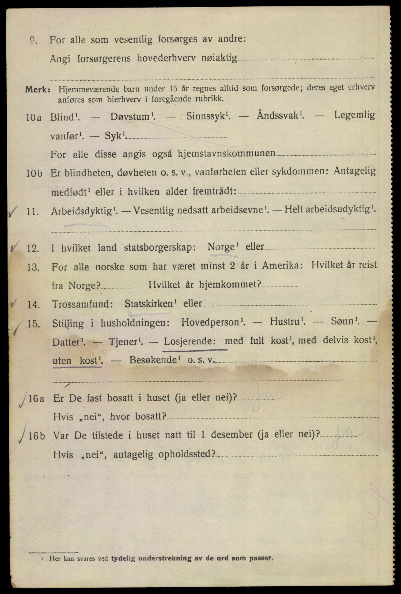 SAO, Folketelling 1920 for 0301 Kristiania kjøpstad, 1920, s. 366918