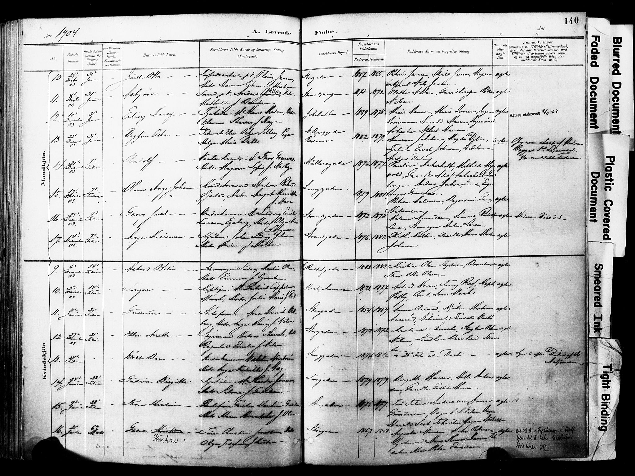 Horten kirkebøker, AV/SAKO-A-348/F/Fa/L0005: Ministerialbok nr. 5, 1896-1904, s. 140
